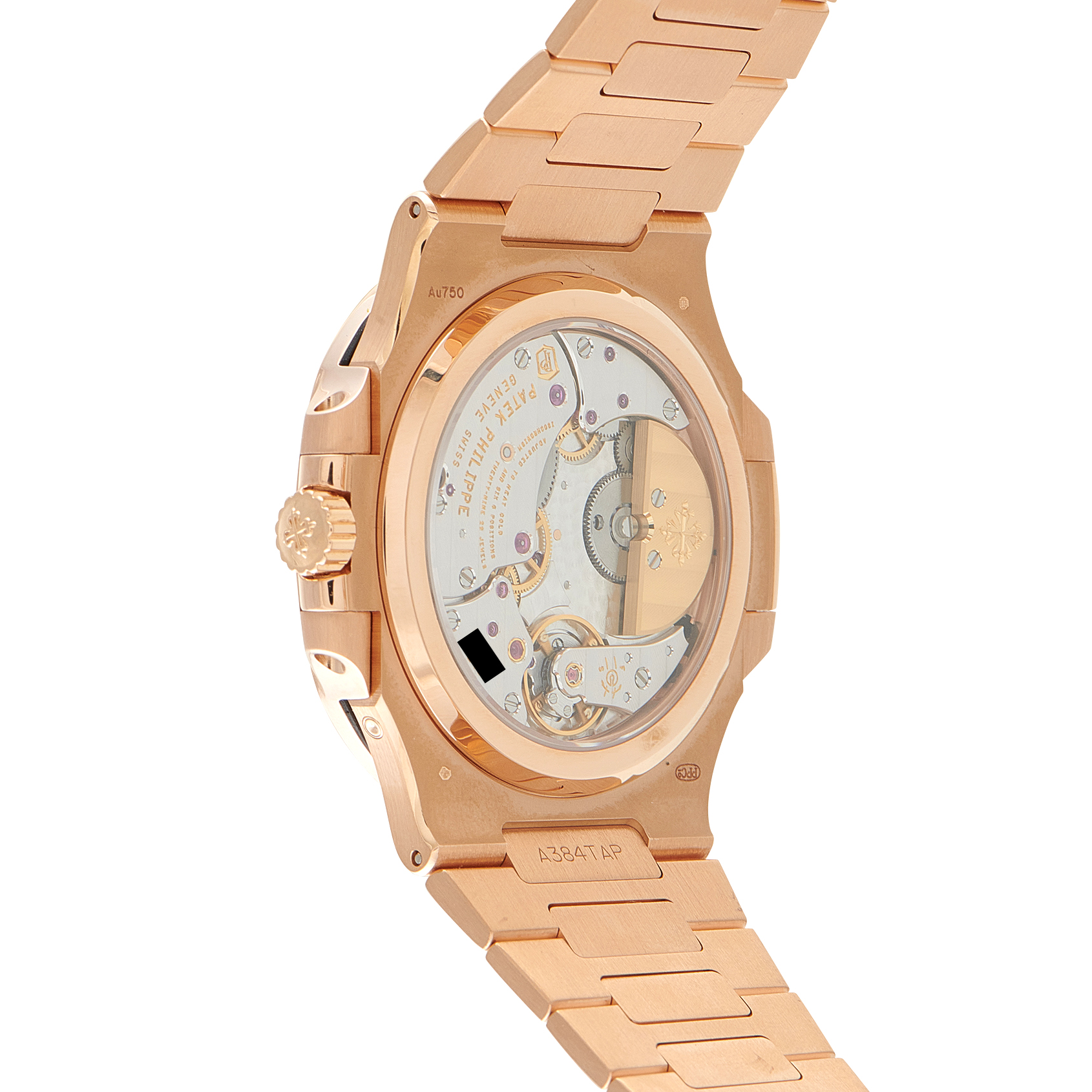 Patek Philippe Nautilus Moon Phase Rose Gold Watch 5712/1R-001 - Image 3