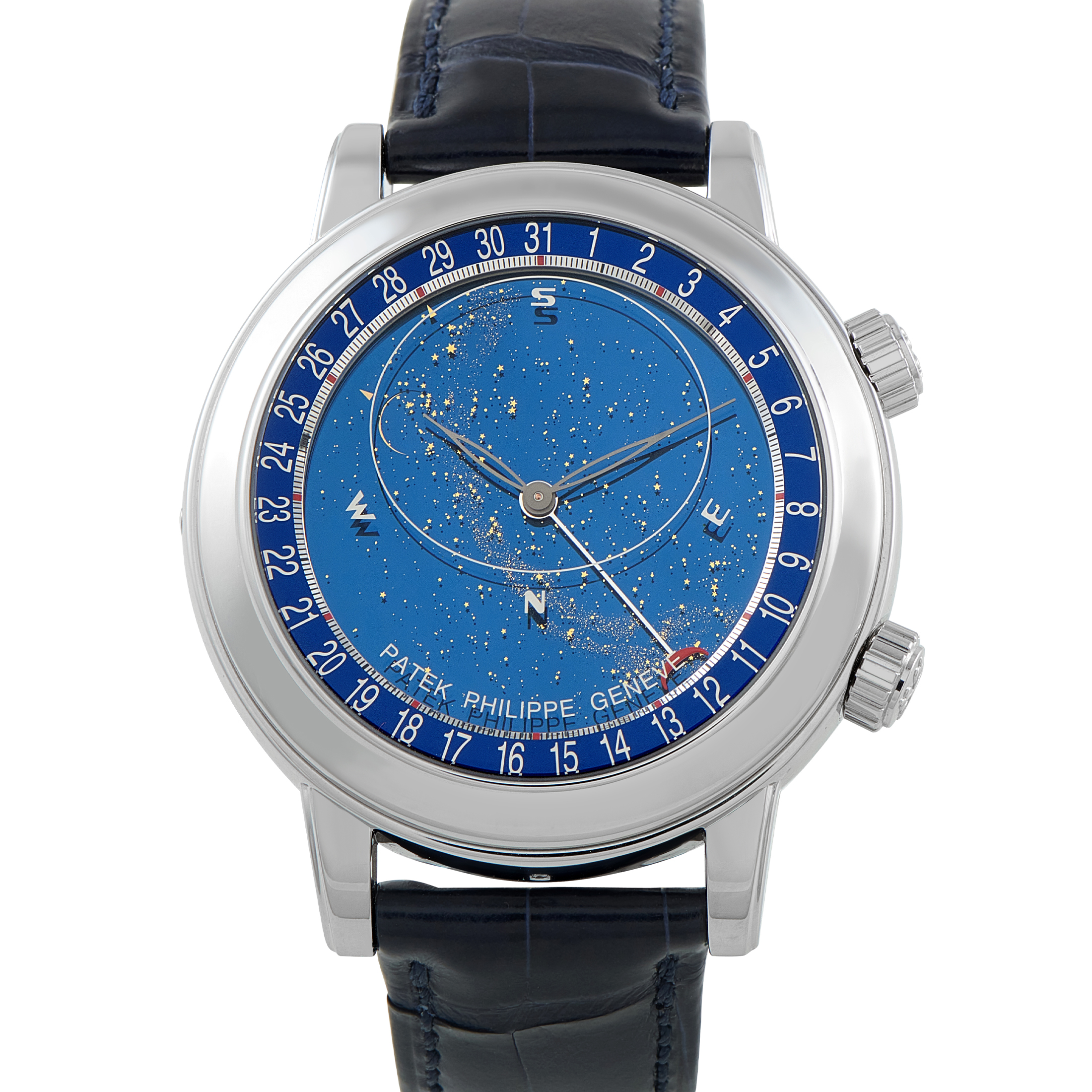 Patek Philippe Grand Complications Celestial Platinum Watch 6102P-001