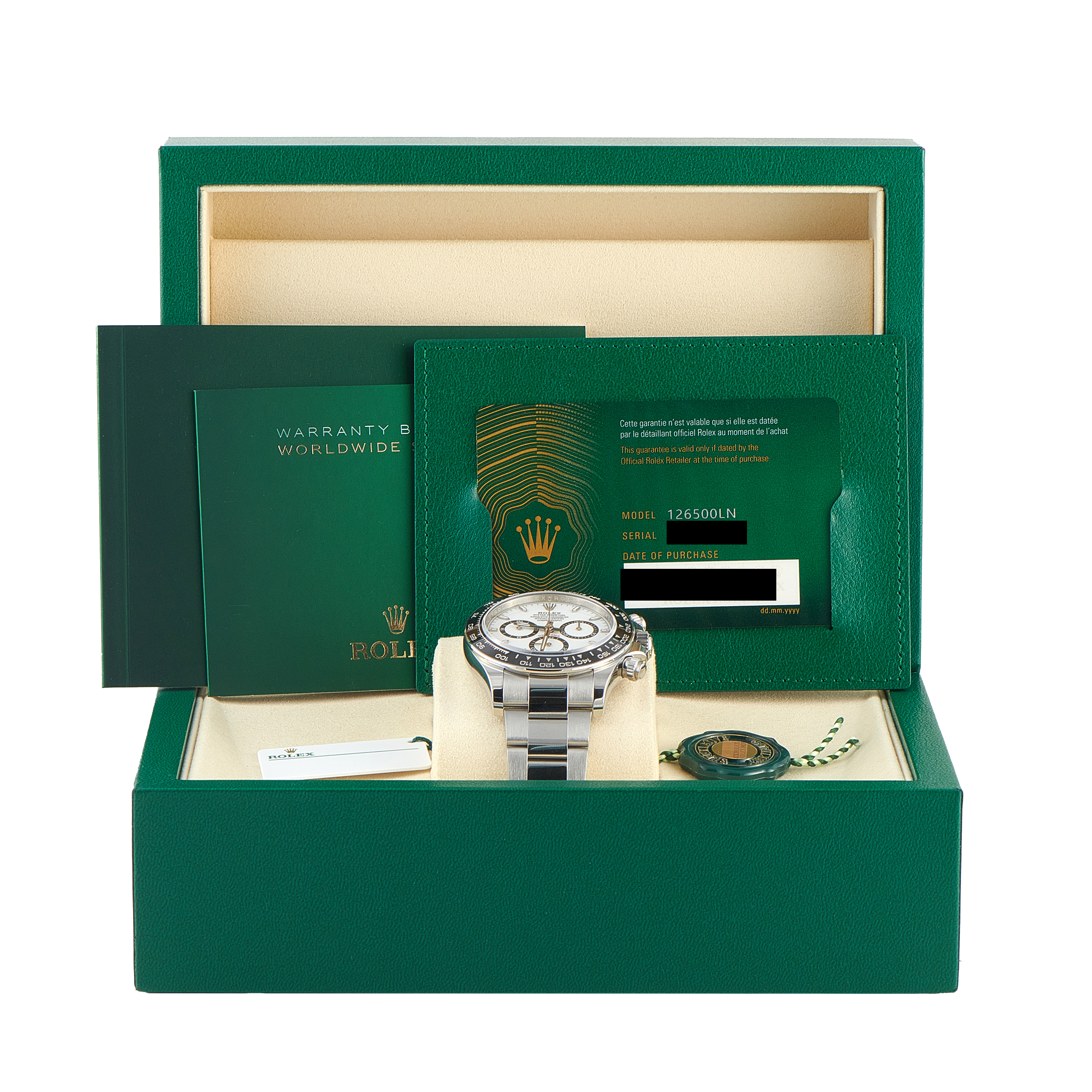 Rolex Daytona White Dial Steel Watch 126500LN - Image 5