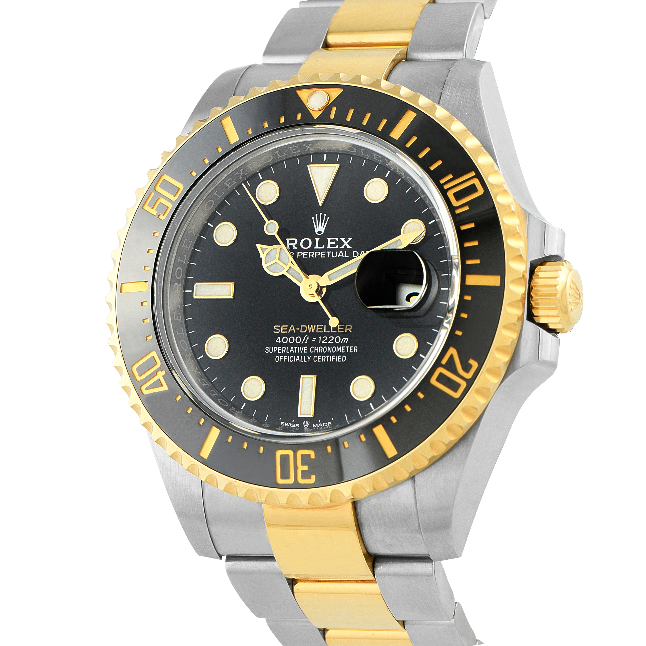 Rolex Sea-Dweller Two-Tone Watch 126603 - Image 2