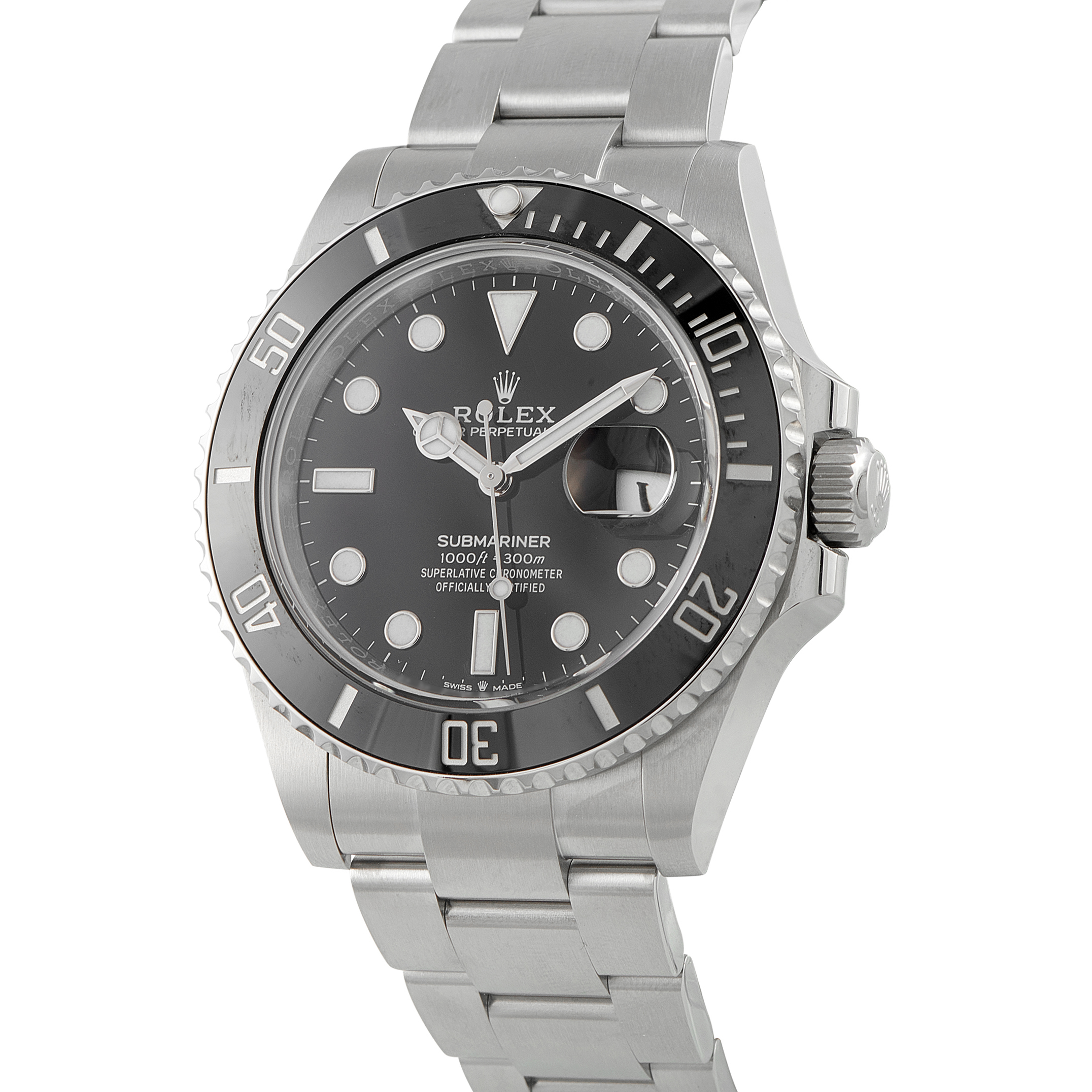 Rolex Submariner Date Black Dial Steel Watch 126610LN - Image 2