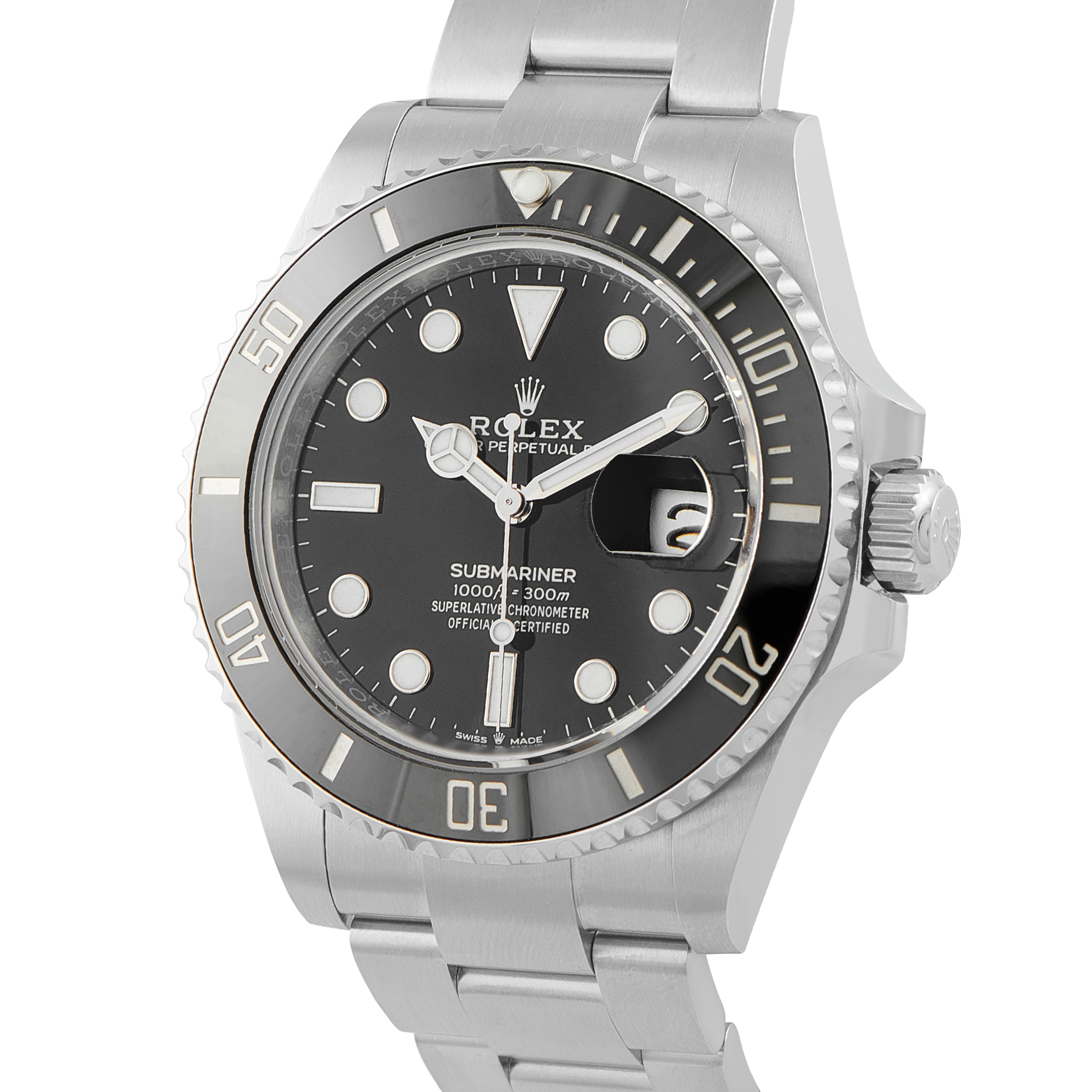 Rolex Submariner Date Black Dial Steel Watch 126610LN - Image 2