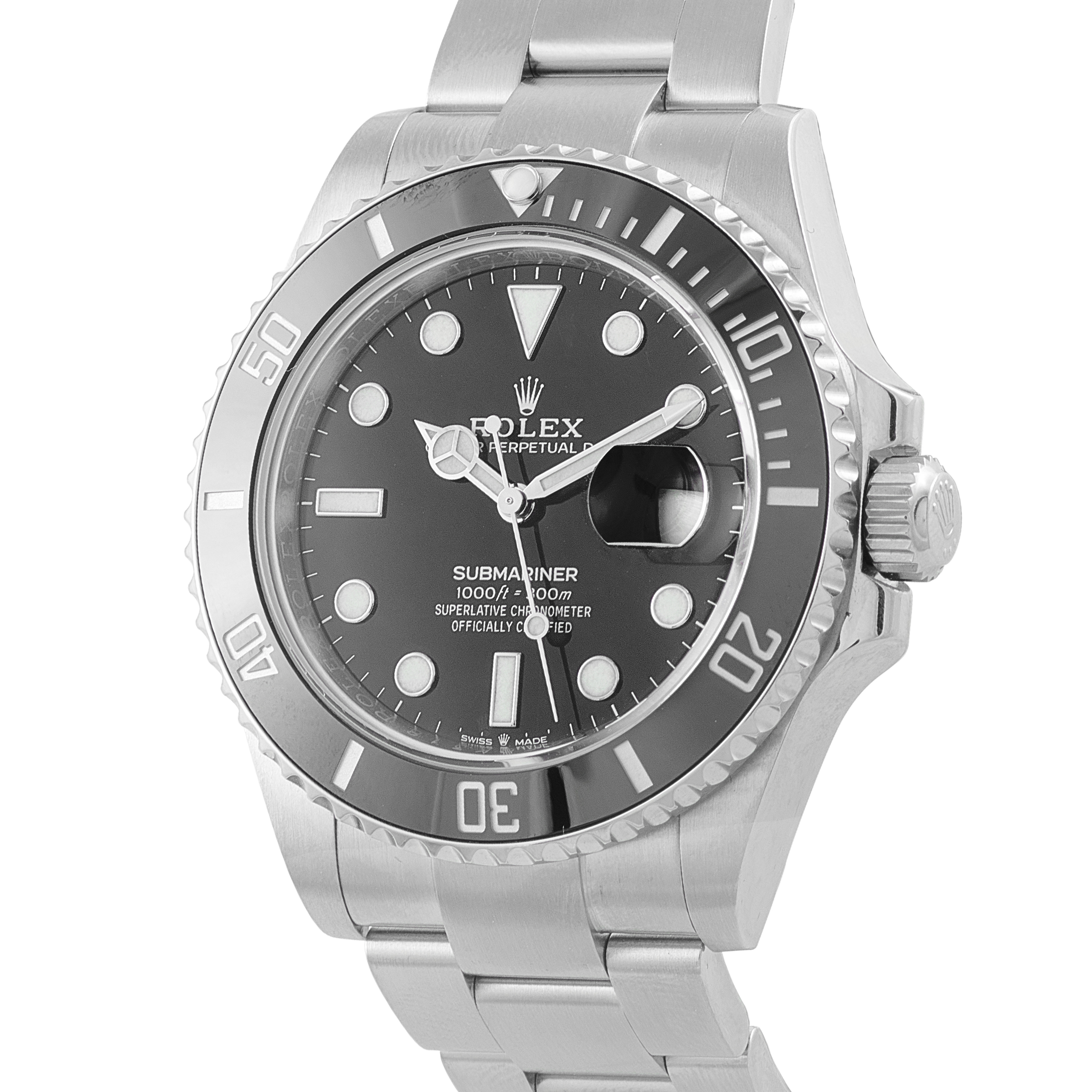 Rolex Submariner Date Black Dial Steel Watch 126610LN - Image 2