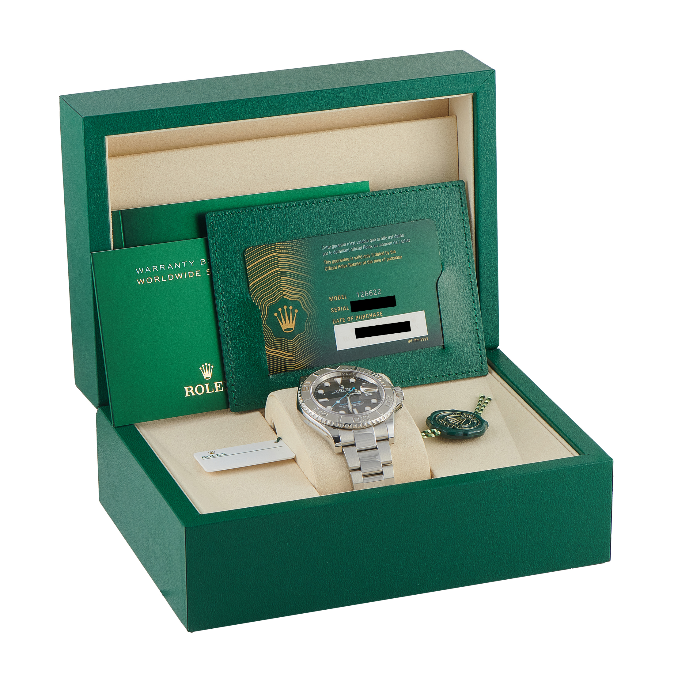 Rolex Yacht-Master 40 Slate Dial Steel Watch 126622 - Image 5