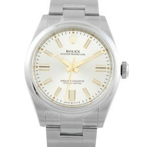Rolex Oyster Perpetual 41 Silver Dial Steel Watch 134300