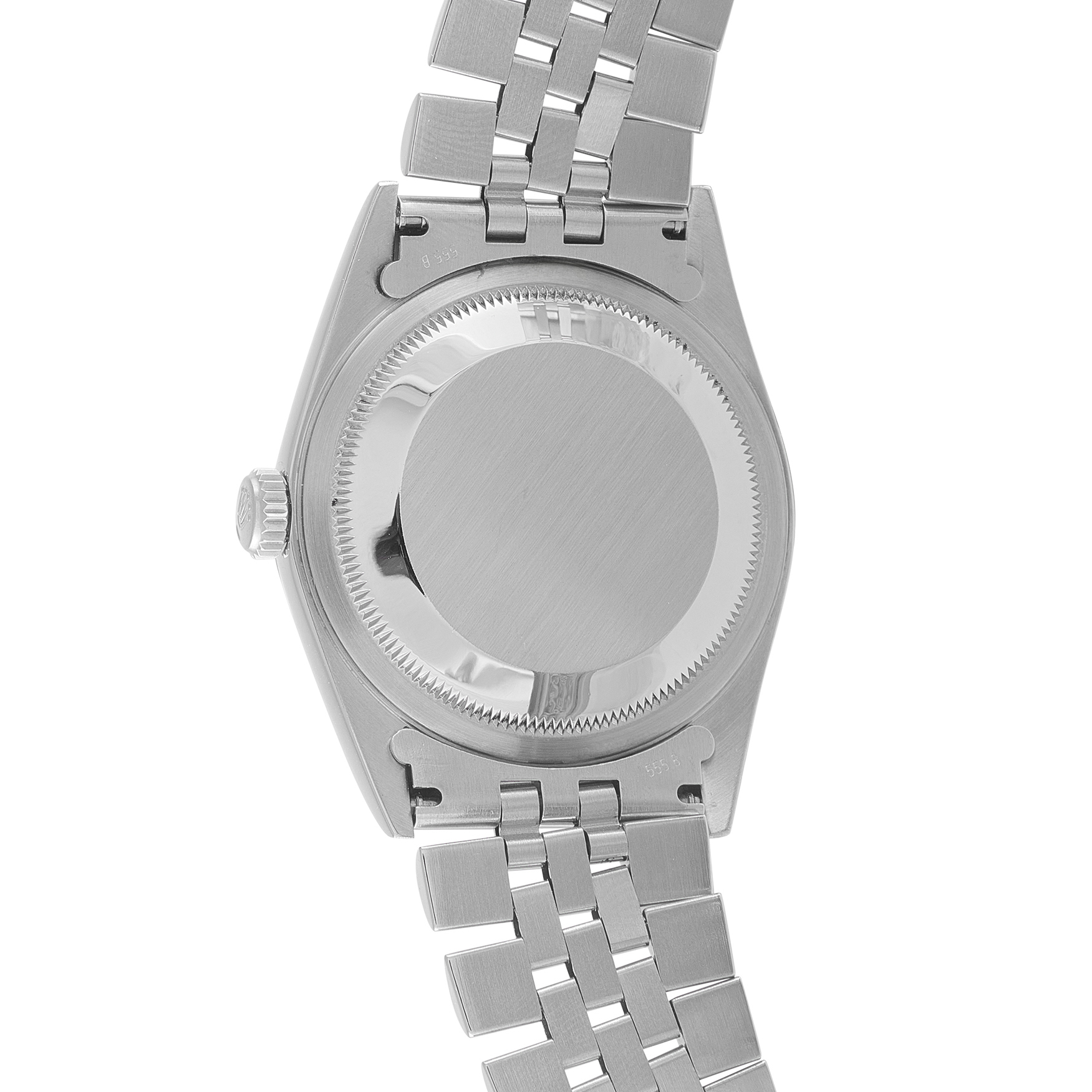 Rolex Datejust 36 Silver Roman Dial Steel Jubilee Watch 16234 - Image 3