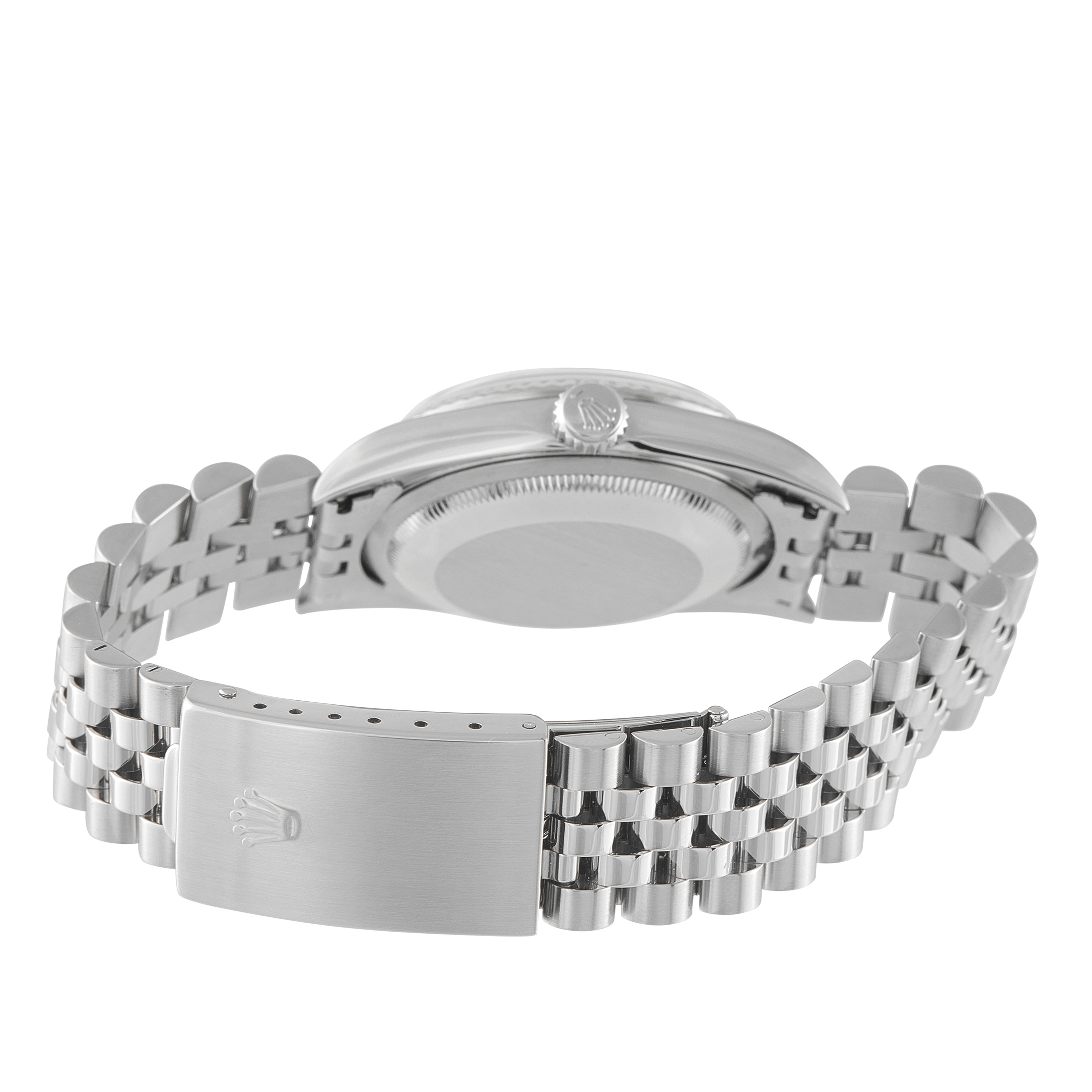 Rolex Datejust 36 Silver Roman Dial Steel Jubilee Watch 16234 - Image 4