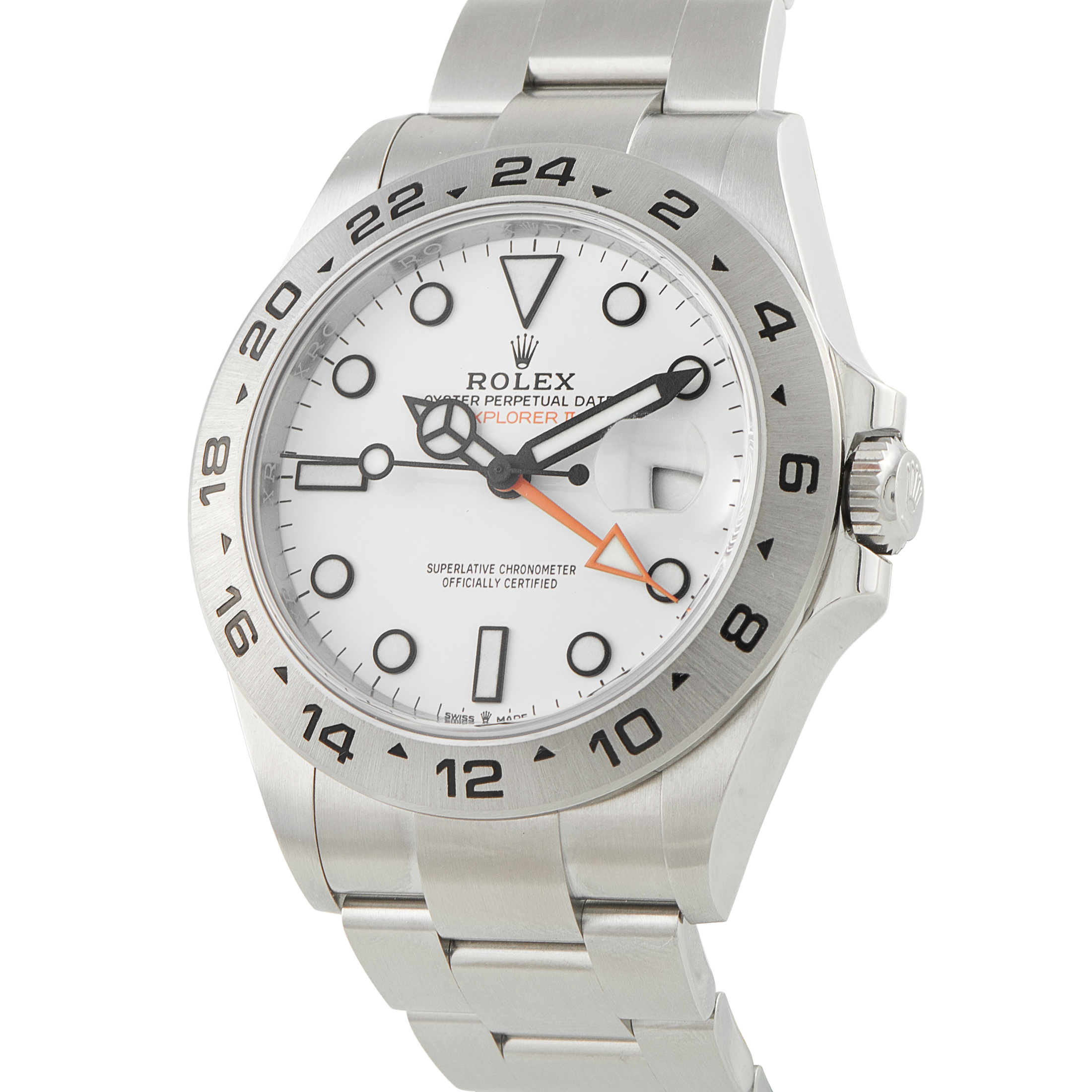 Rolex Explorer II Polar White Dial Steel Watch 226570 - Image 2