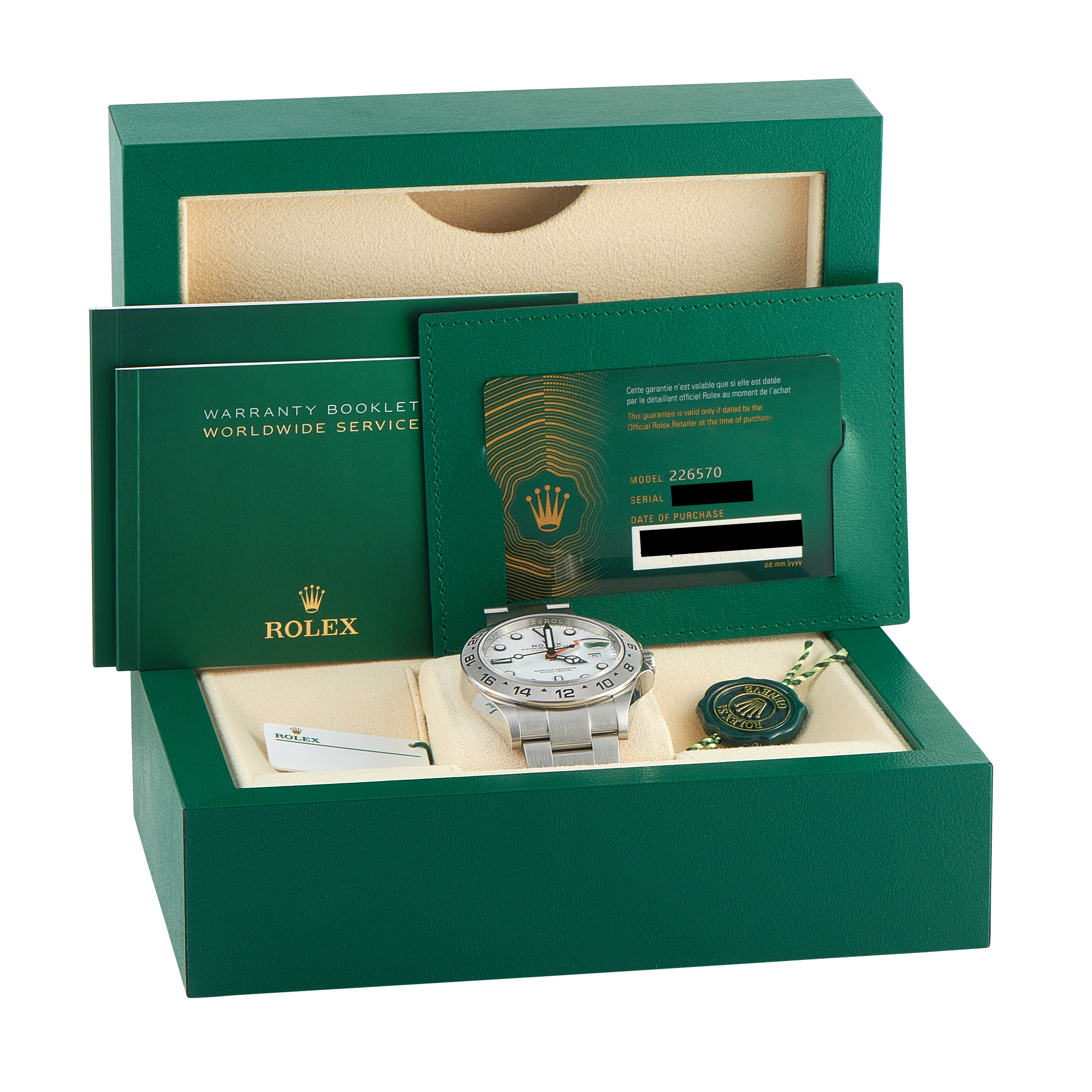 Rolex Explorer II Polar White Dial Steel Watch 226570 - Image 5
