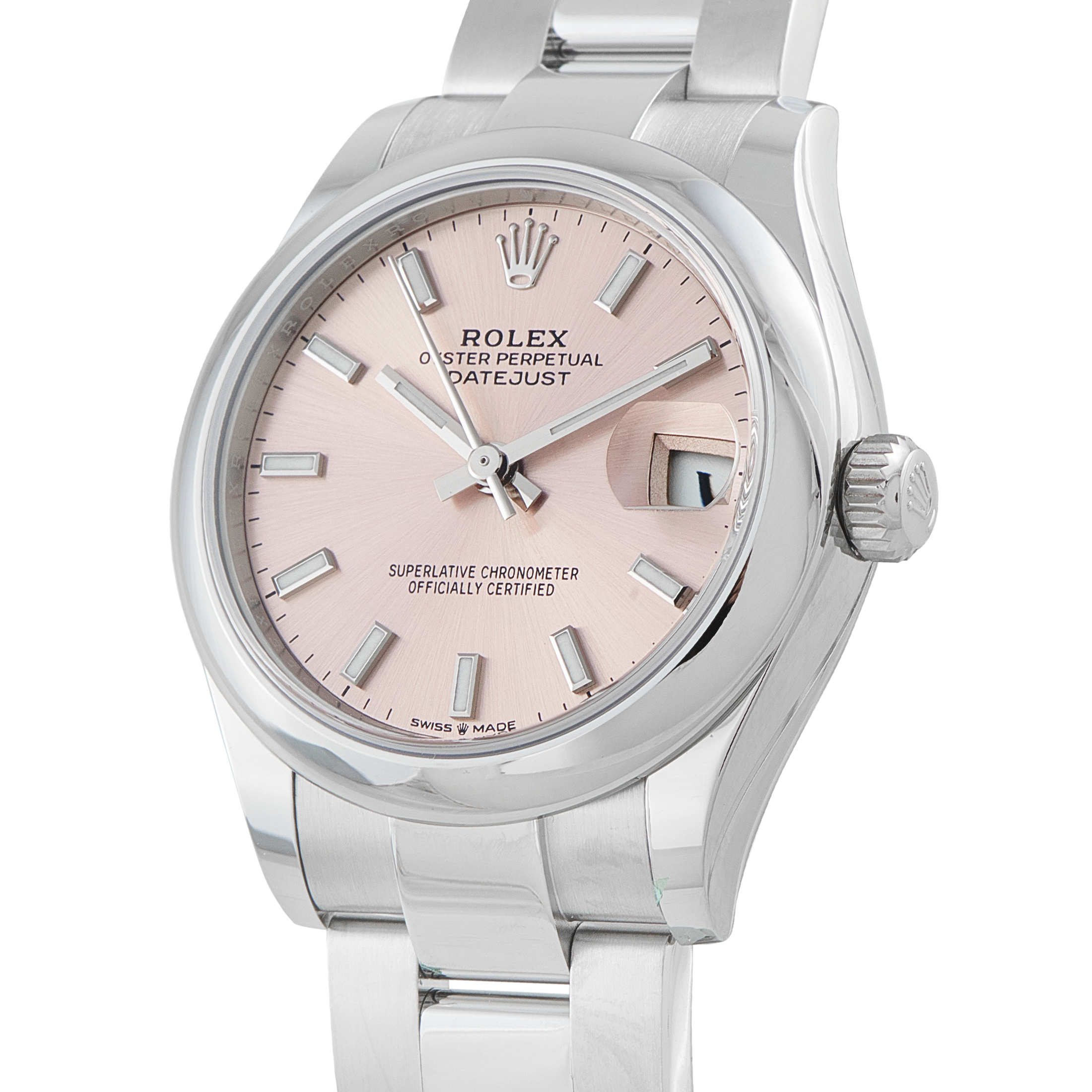 Rolex Datejust 31 Pink Dial Steel Watch 278240 - Image 2