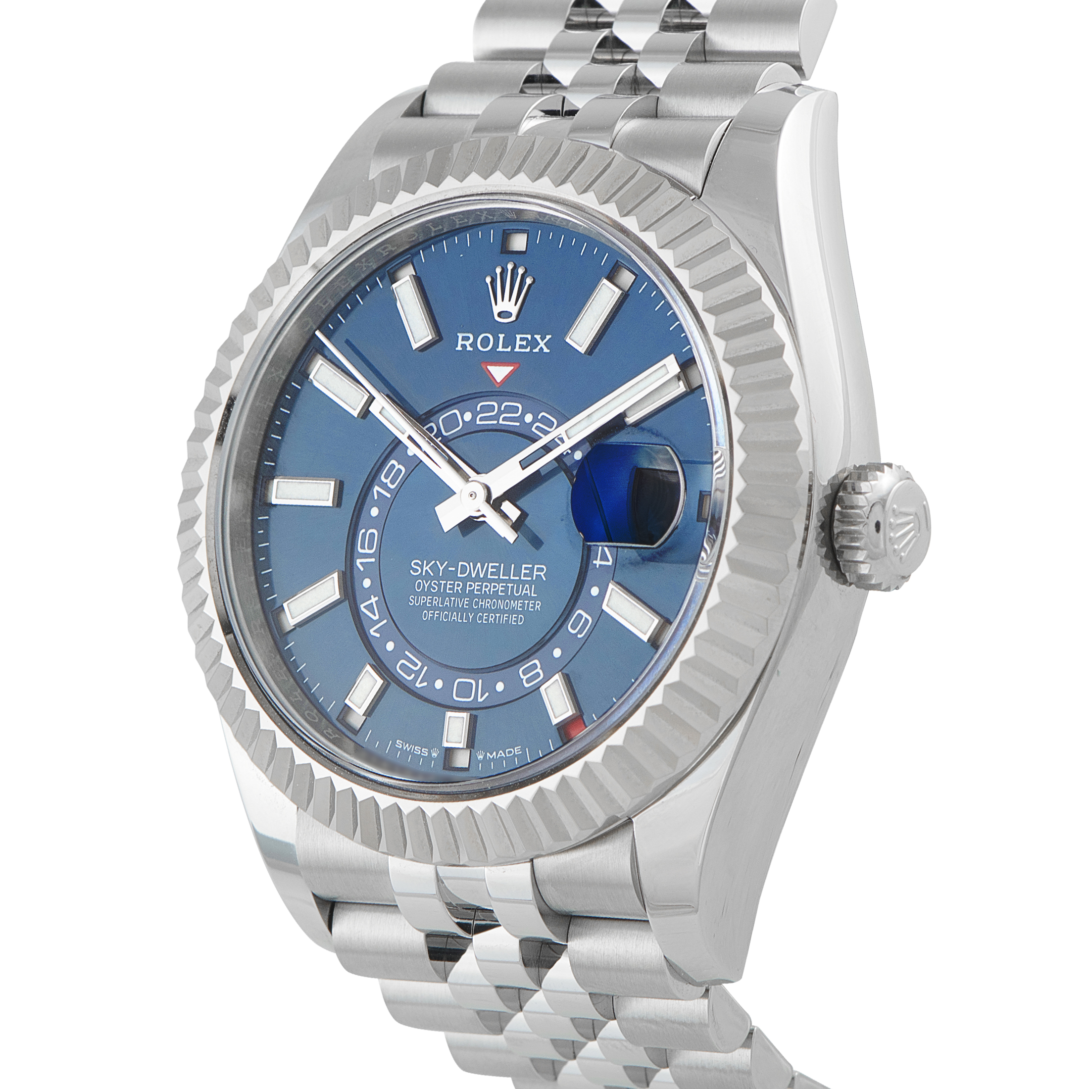 Rolex Sky-Dweller Blue Dial Steel Jubilee Watch 336934 - Image 2