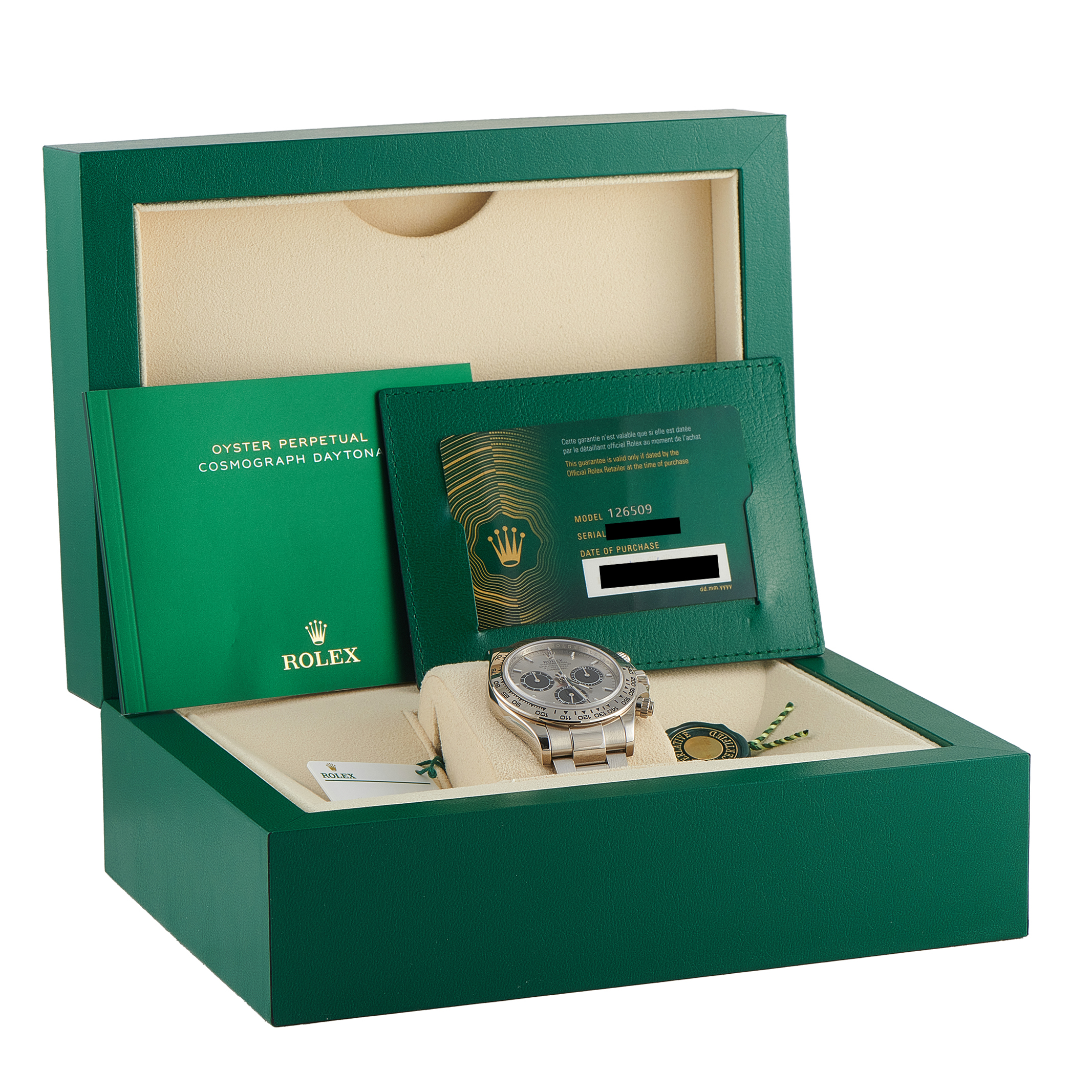Rolex Daytona Ghost White Gold Watch 126509 - Image 5