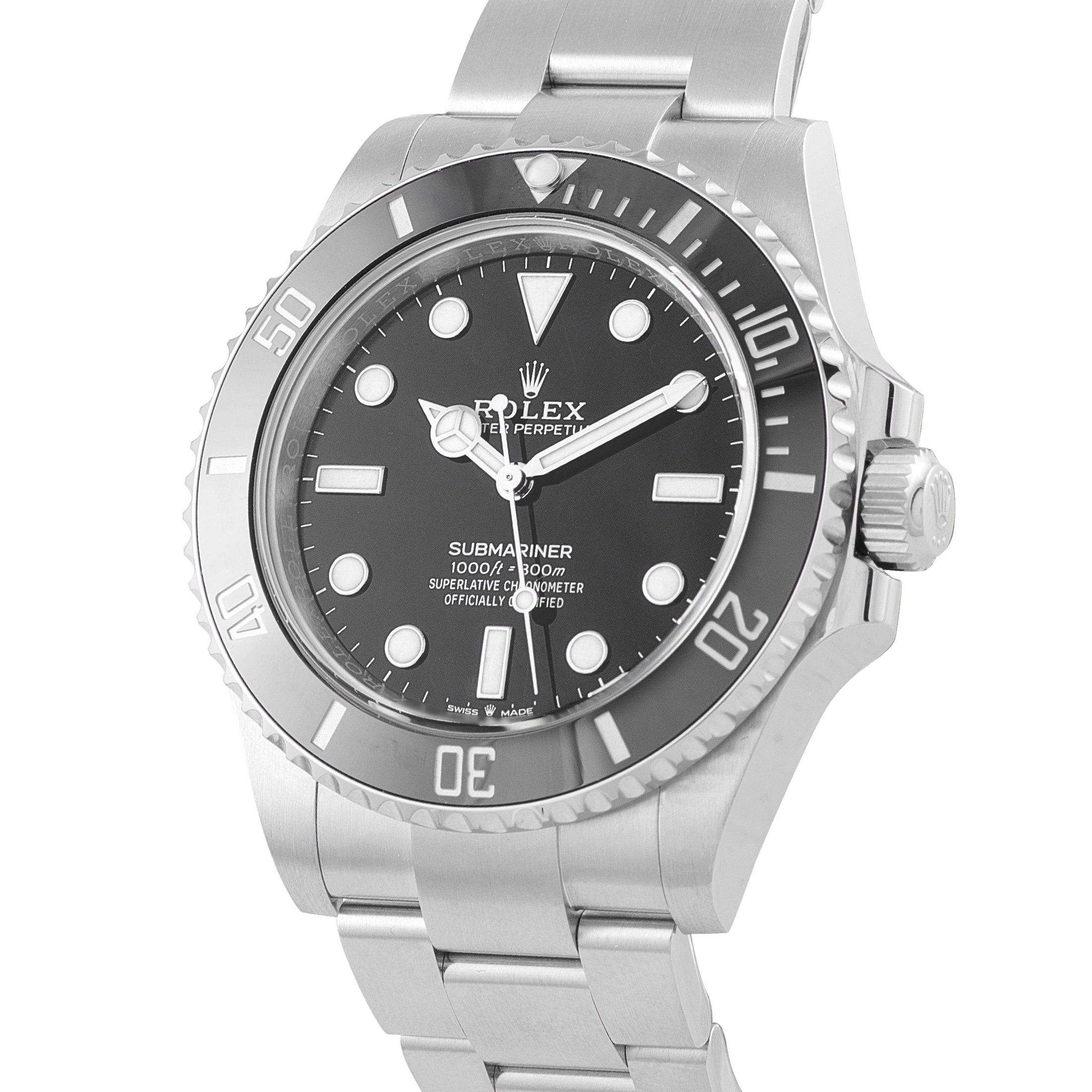 Rolex Submariner No-Date Steel Watch M124060-0001 - Image 2