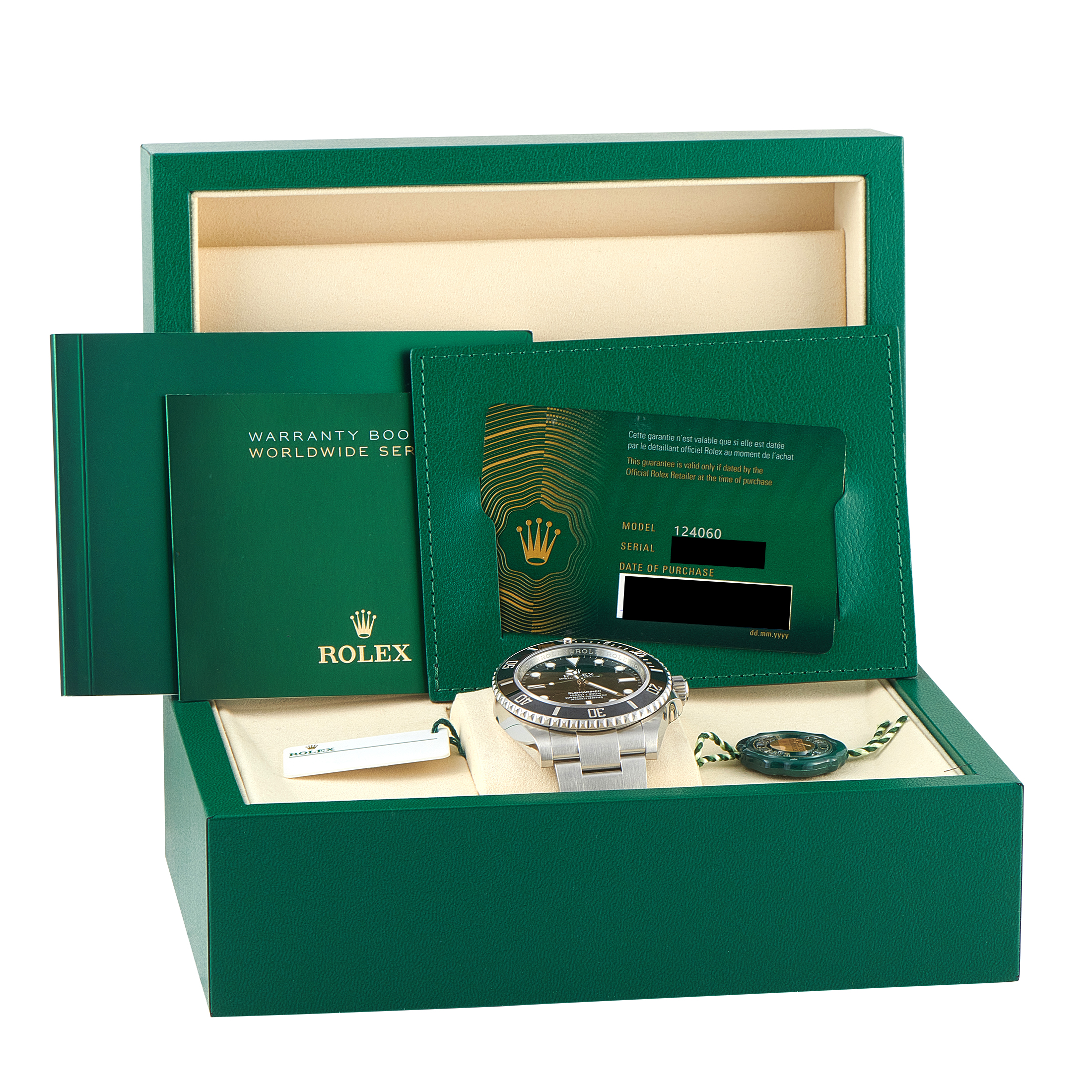Rolex Submariner No-Date Steel Watch M124060-0001 - Image 5