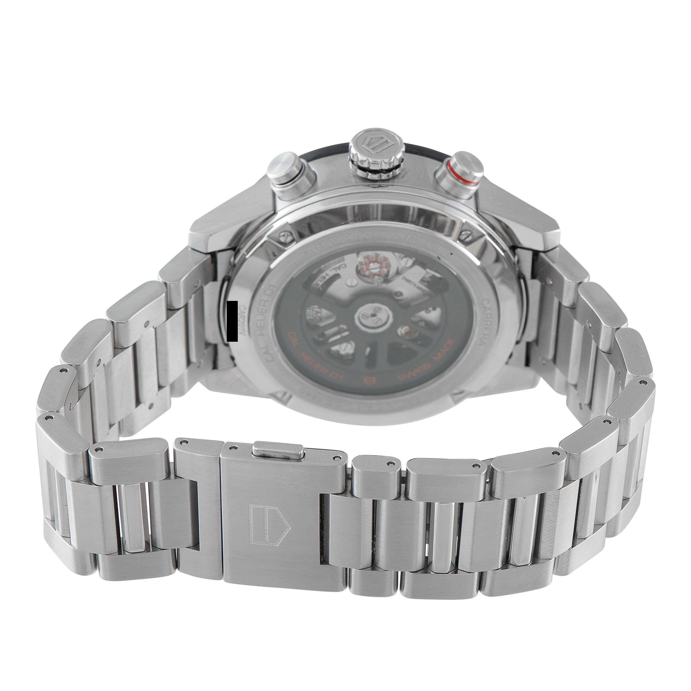Tag Heuer Carrera Caliber Heuer 01 Chronograph Steel Watch wah5000 - Image 4