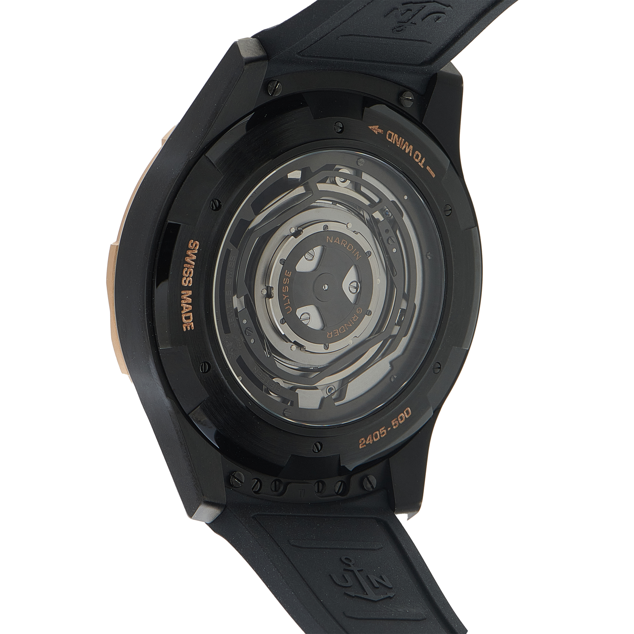Ulysse Nardin Freak One Titanium and Rose Gold Watch 2405-500-2A - Image 3