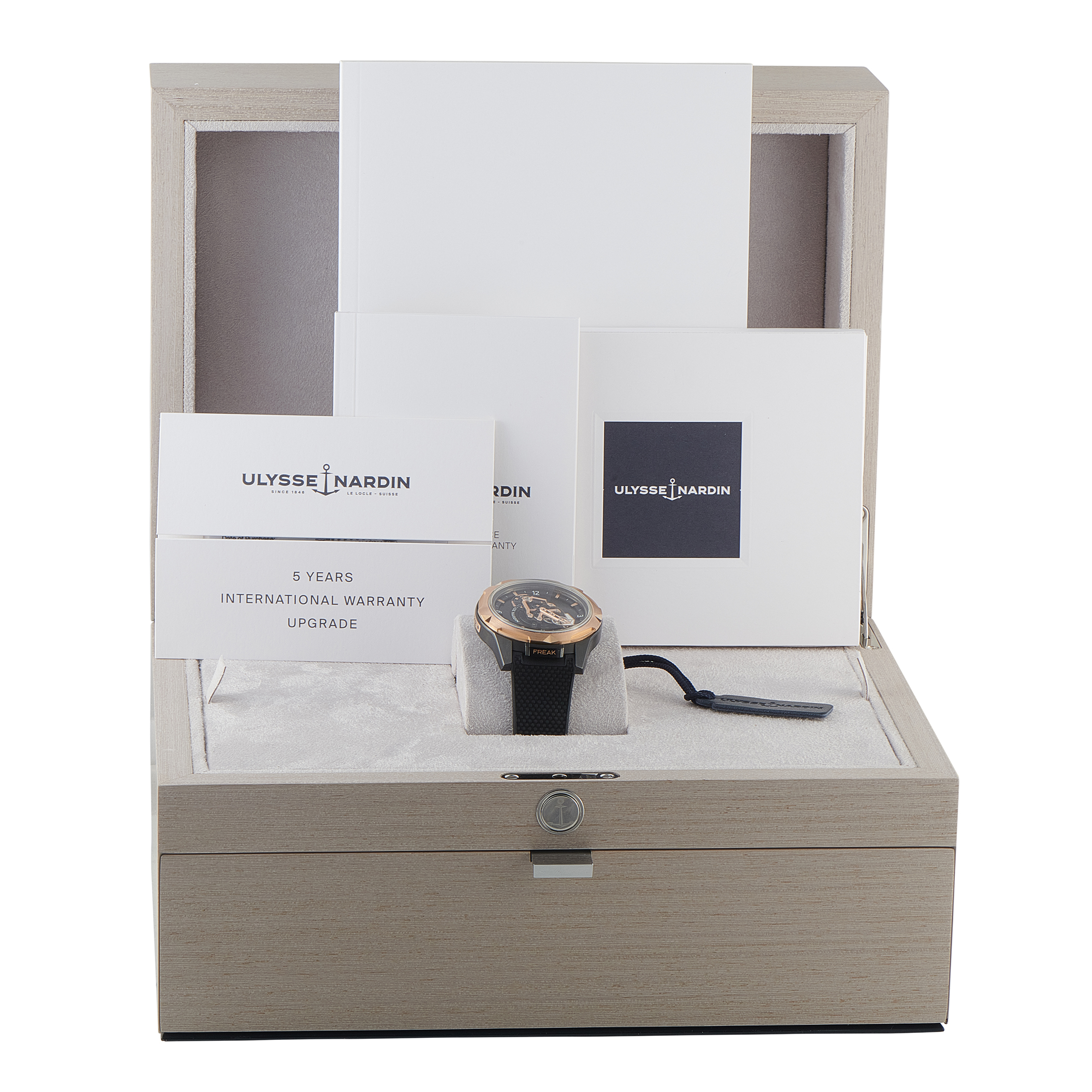 Ulysse Nardin Freak One Titanium and Rose Gold Watch 2405-500-2A - Image 5