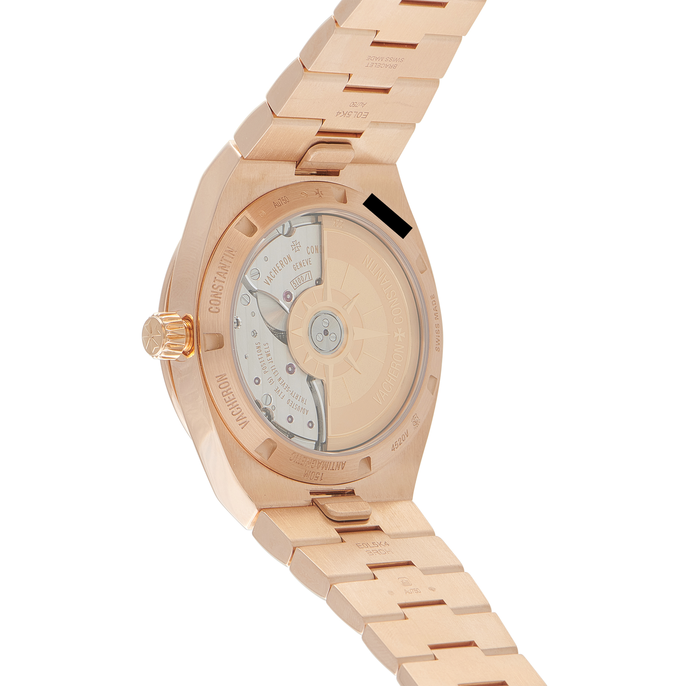 Vacheron Constantin Overseas Pink Gold Watch 4520v/210r-B705 - Image 3