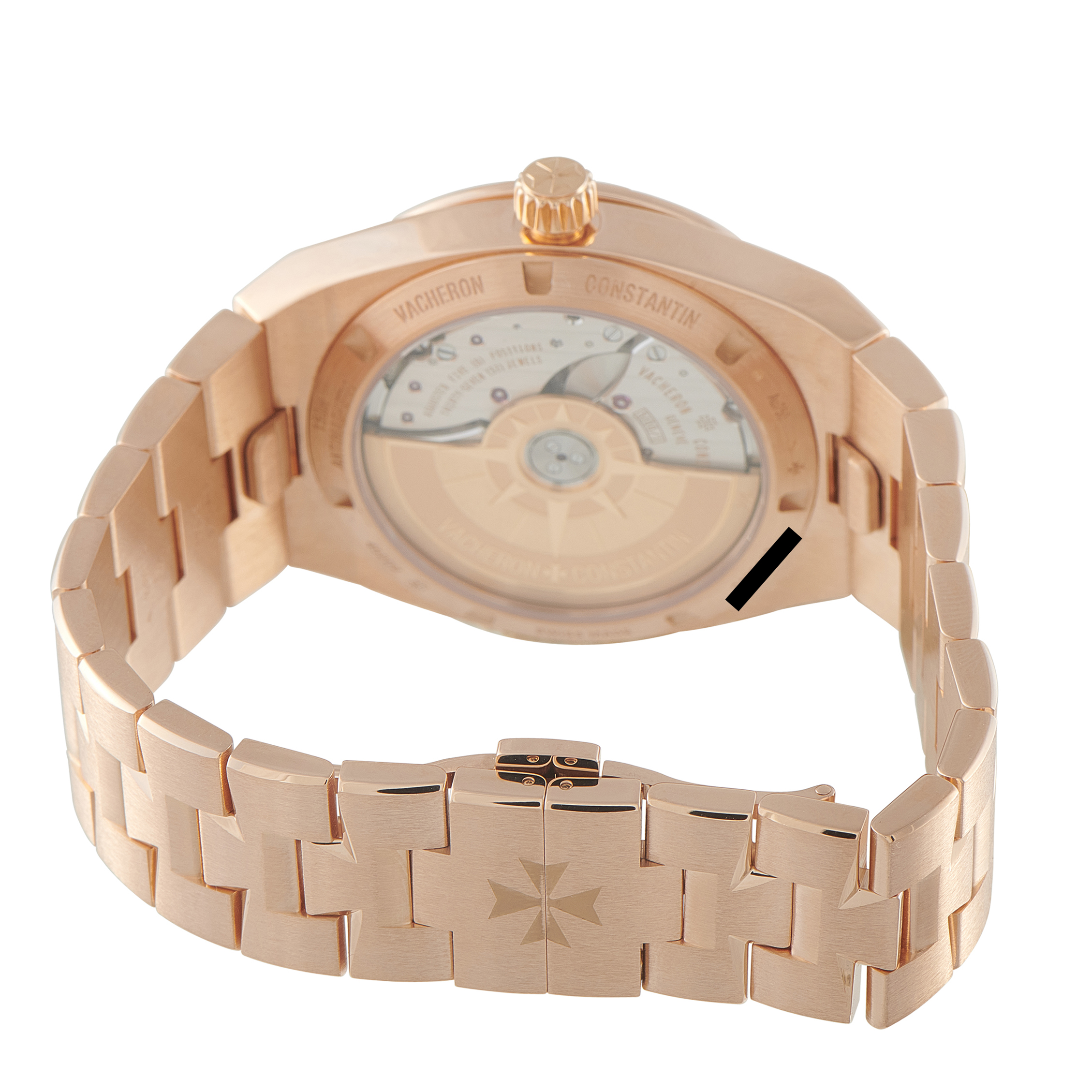 Vacheron Constantin Overseas Pink Gold Watch 4520v/210r-B705 - Image 4