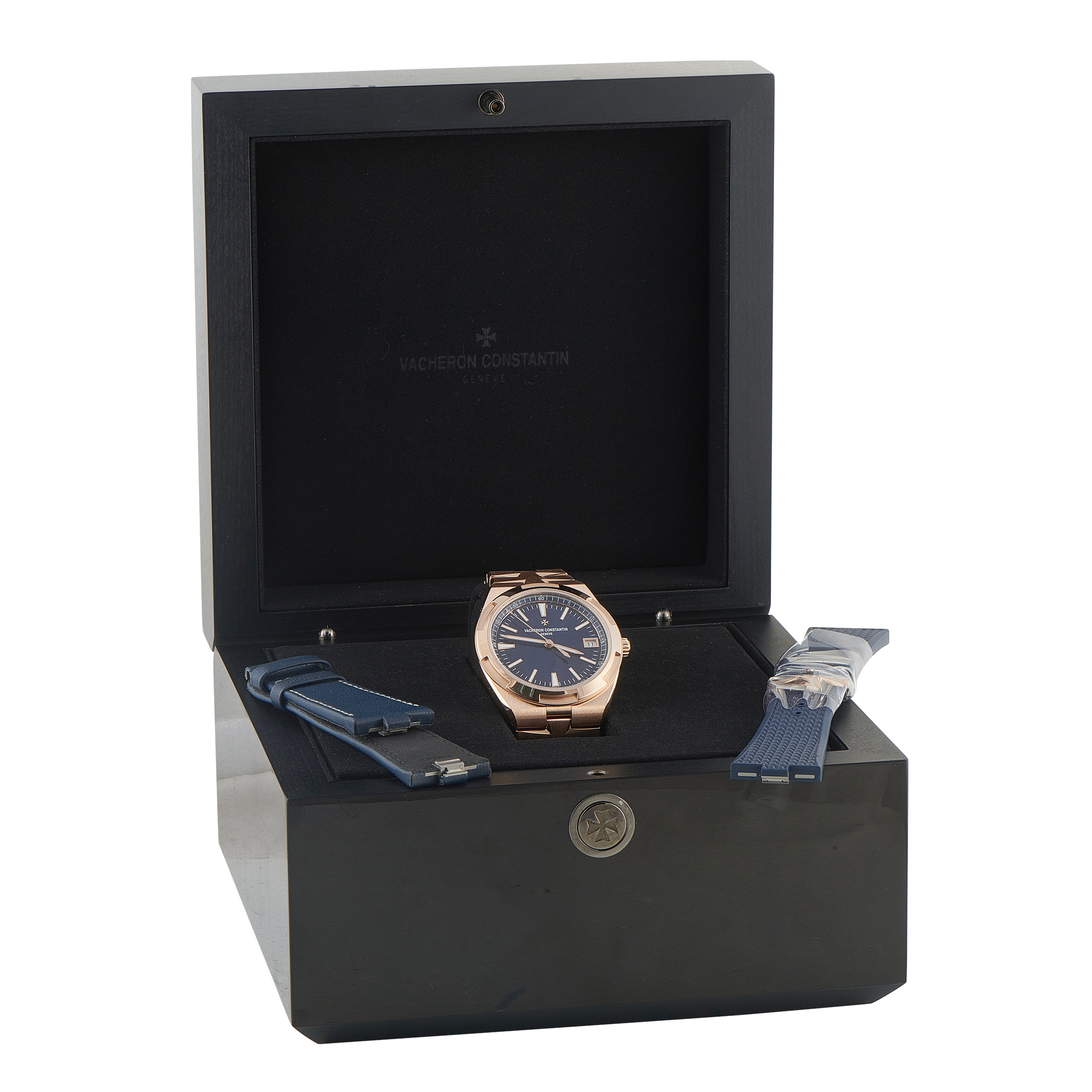 Vacheron Constantin Overseas Pink Gold Watch 4520v/210r-B705 - Image 5