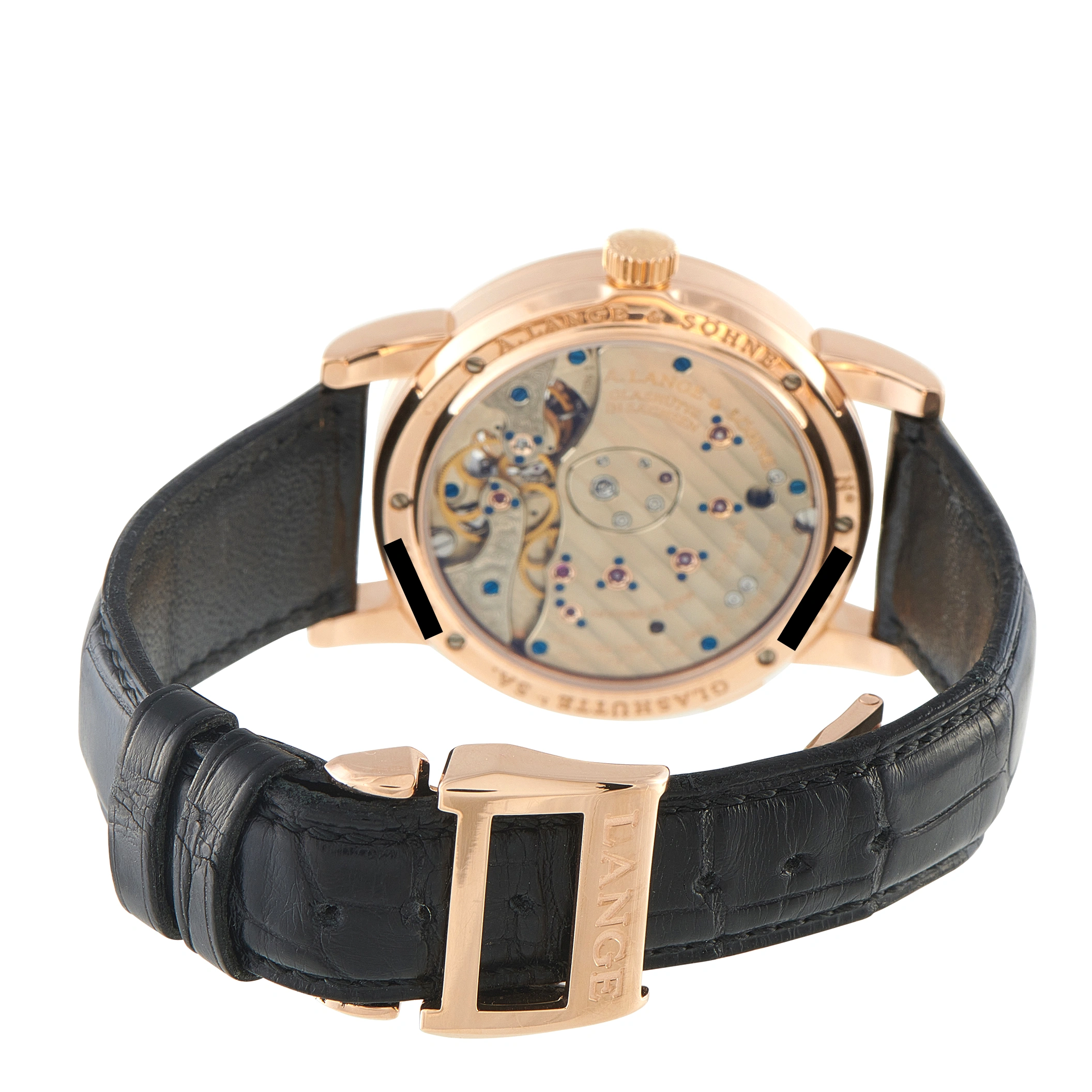 A. Lange & Sohne Lange 1 Tourbillon Pink Gold Watch 704.032 - Image 4