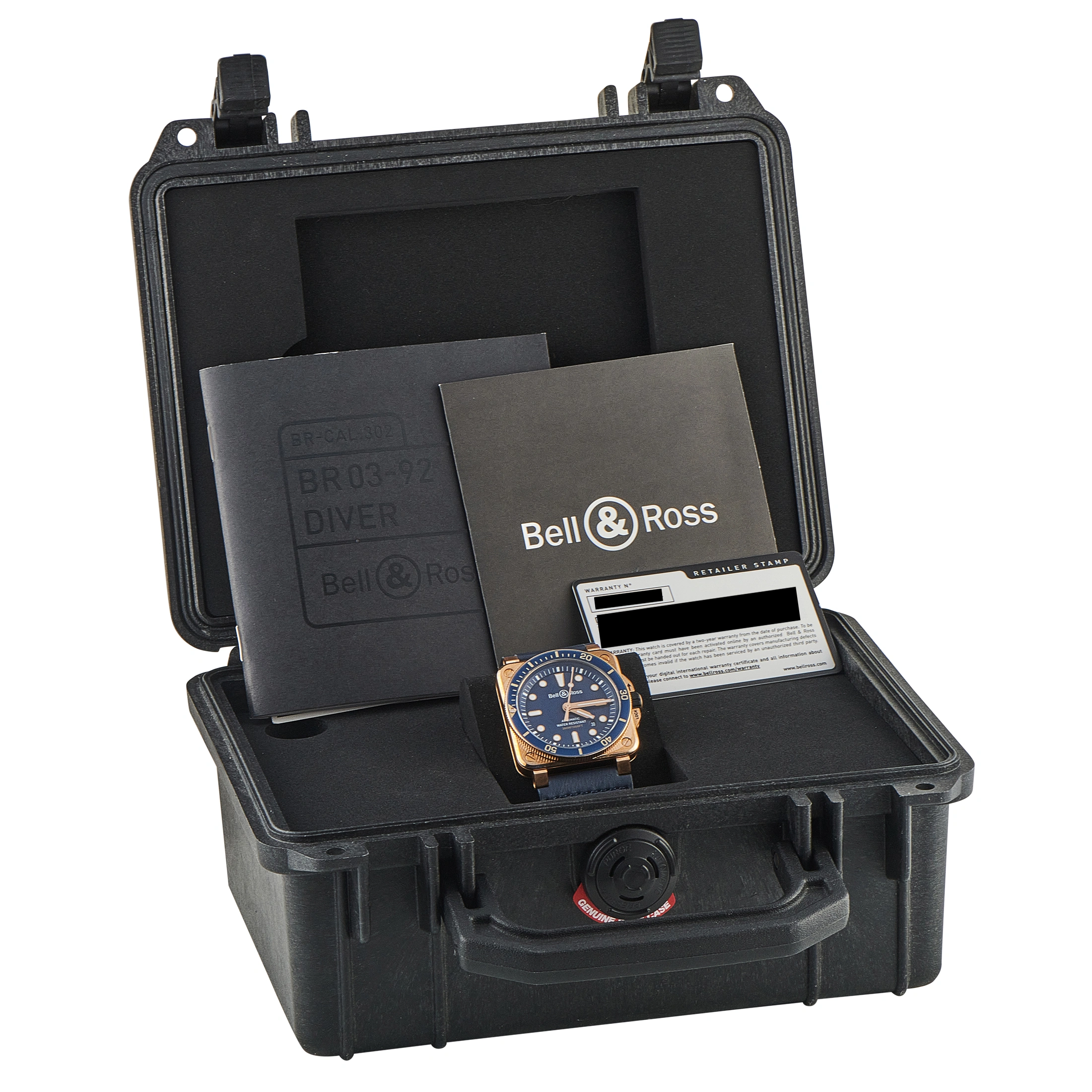 Bell & Ross Diver Blue Dial Bronze Watch BR03-92 - Image 5
