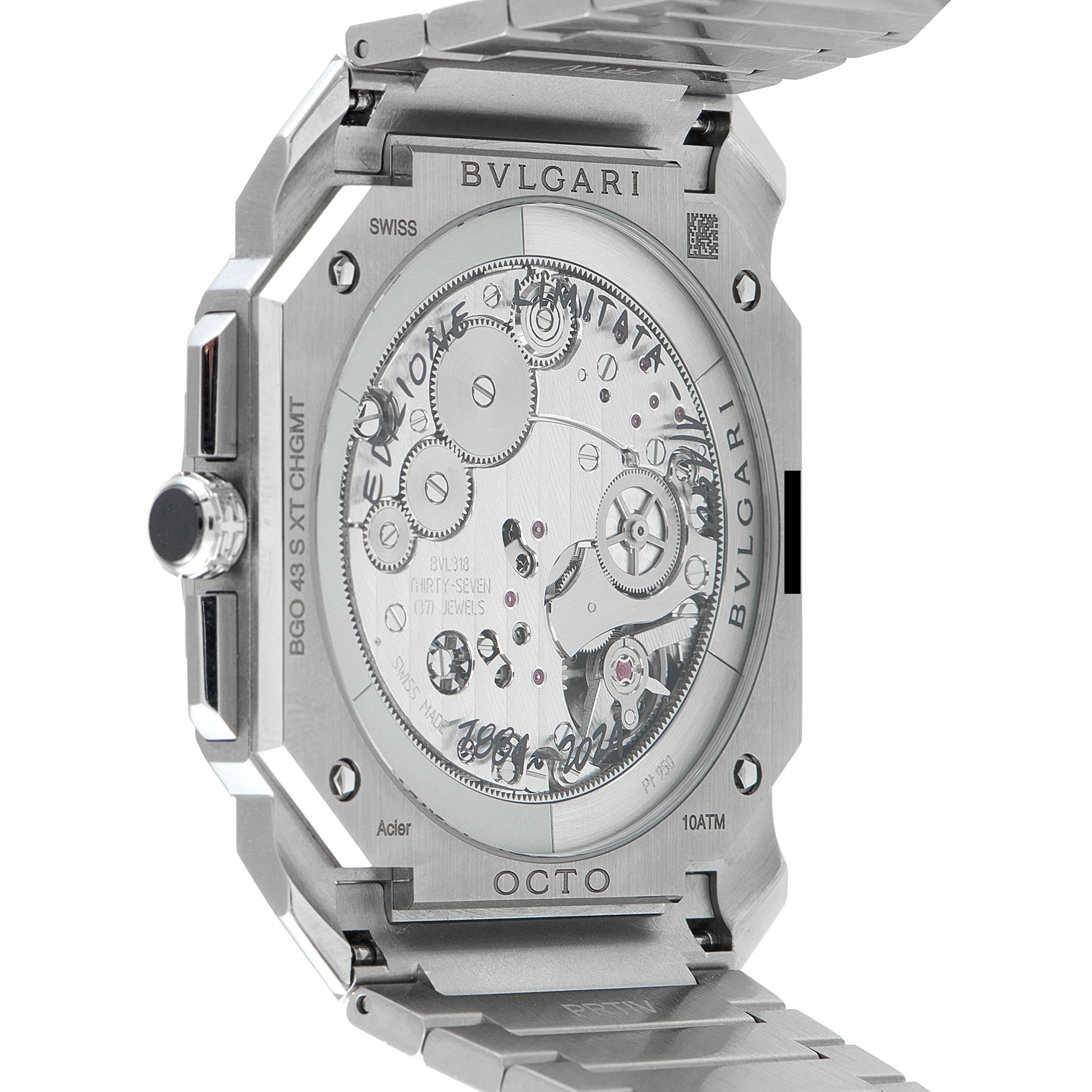 Bvlgari Octo Finissimo Chronograph Steel Watch 104192 - Image 3