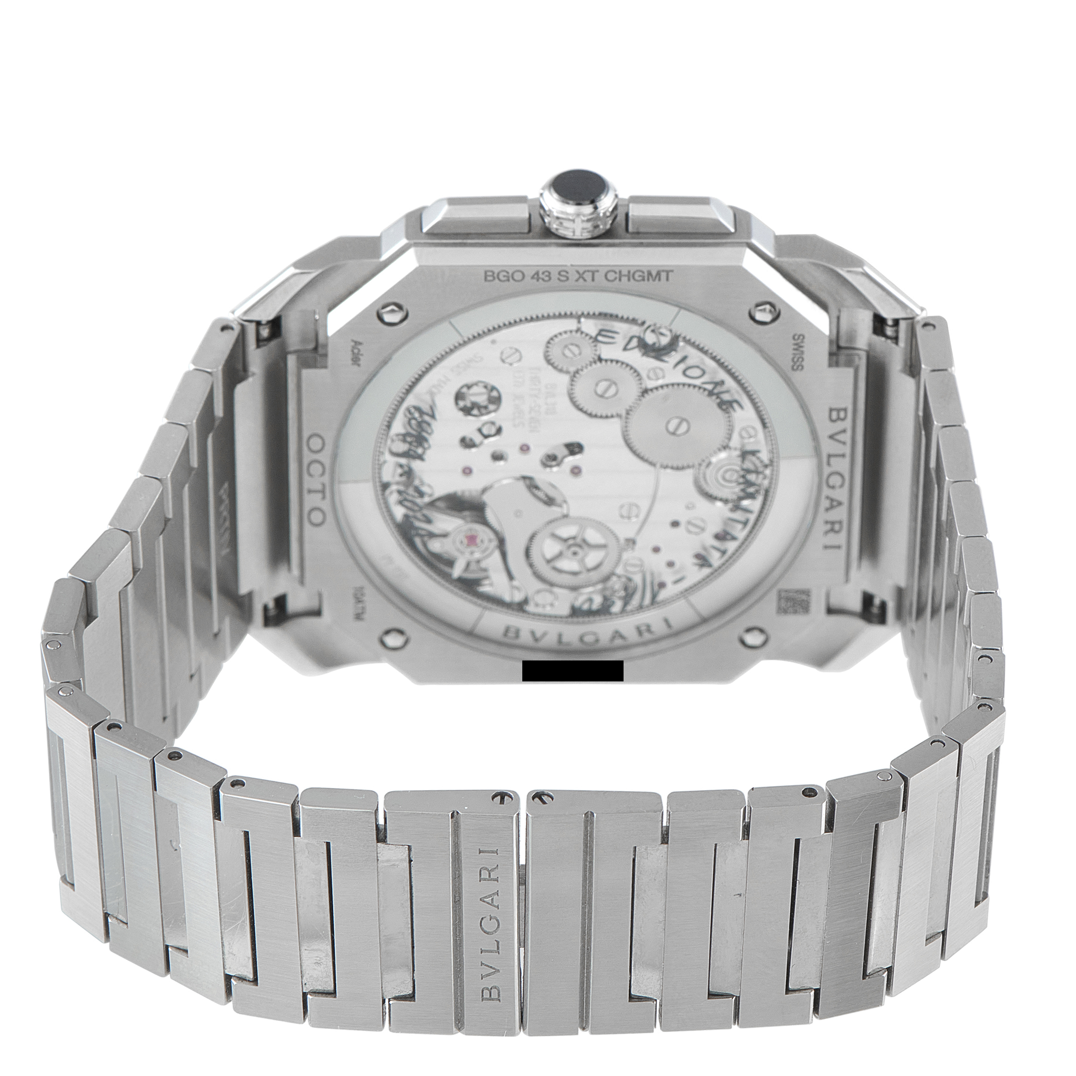 Bvlgari Octo Finissimo Chronograph Steel Watch 104192 - Image 4