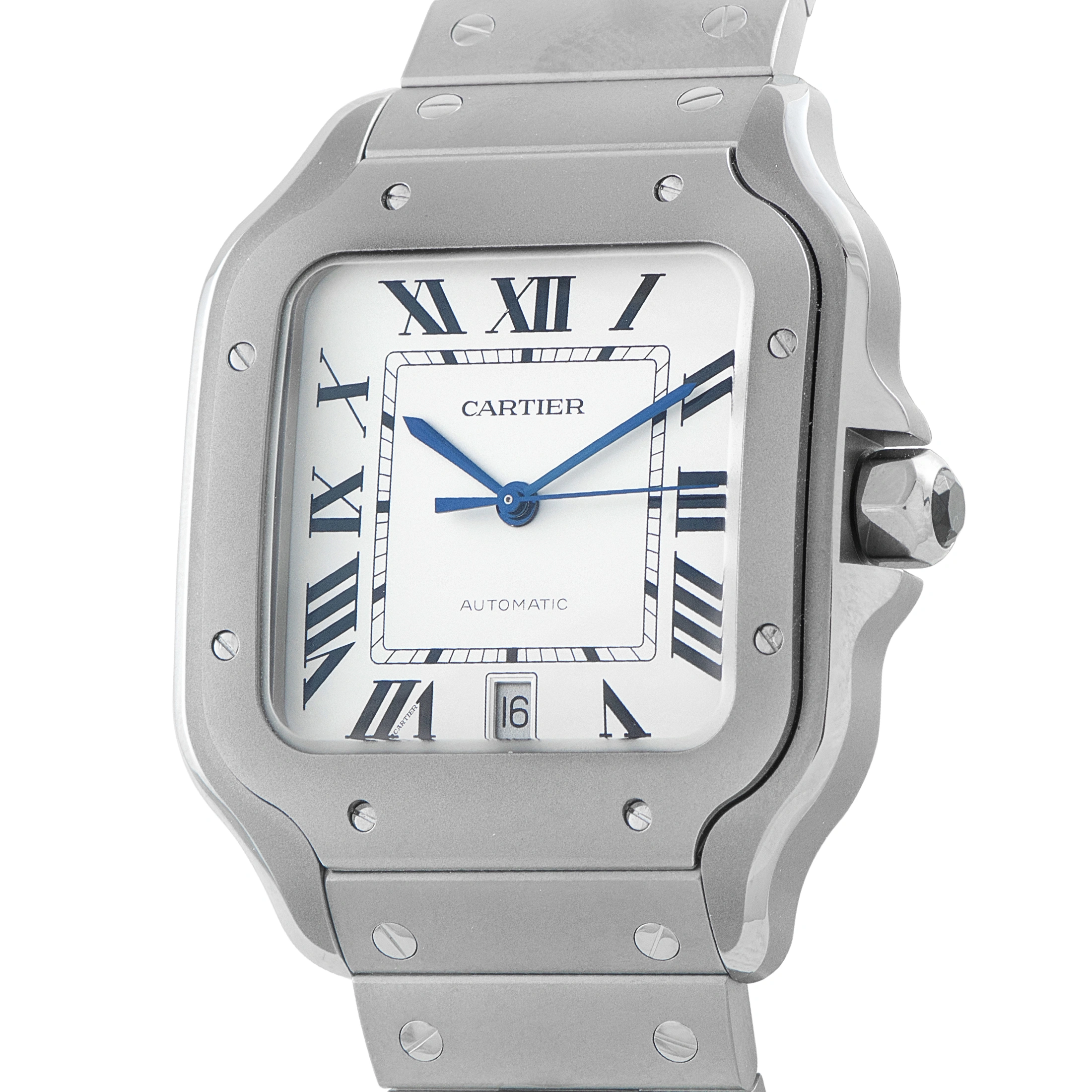 Cartier Santos Large Model Titanium Watch WSSA0089 - Image 2