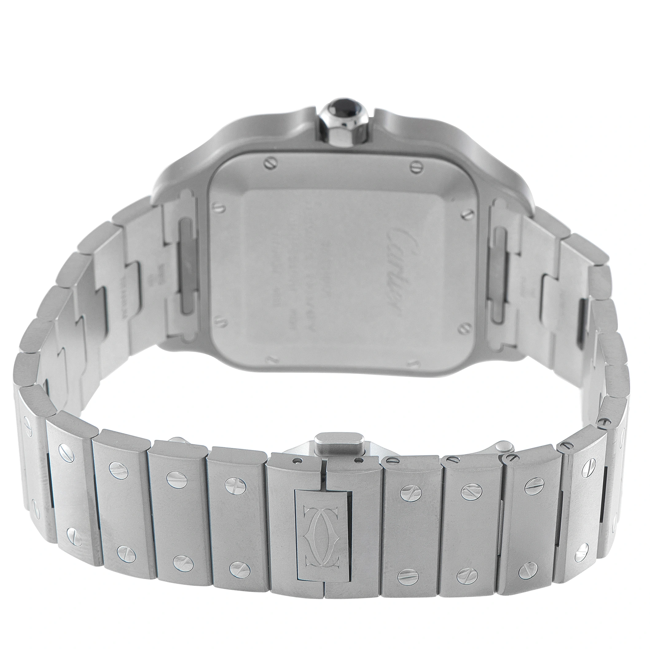 Cartier Santos Large Model Titanium Watch WSSA0089 - Image 4