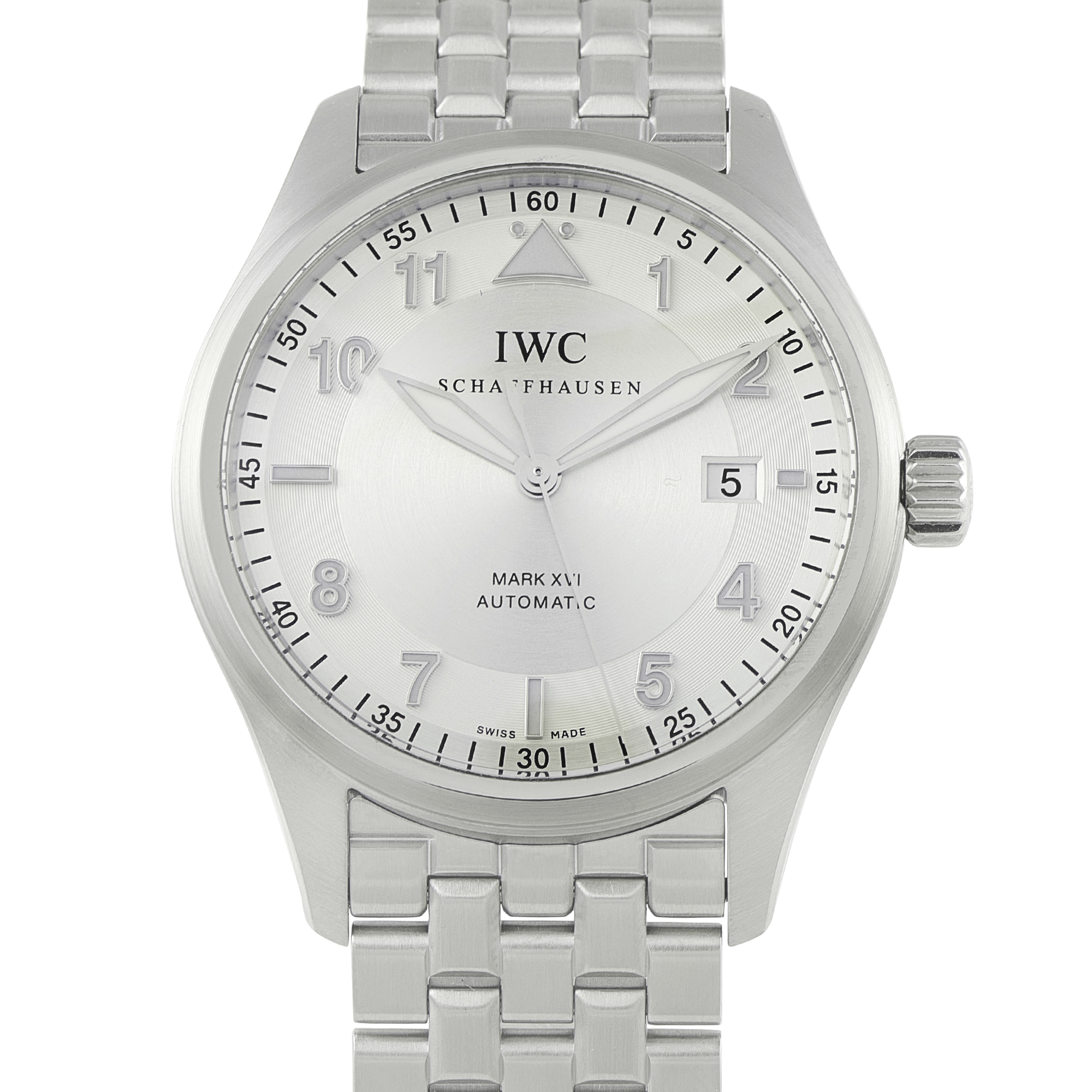 IWC Pilot's Spitfire Mark XVI Steel Watch IW325505