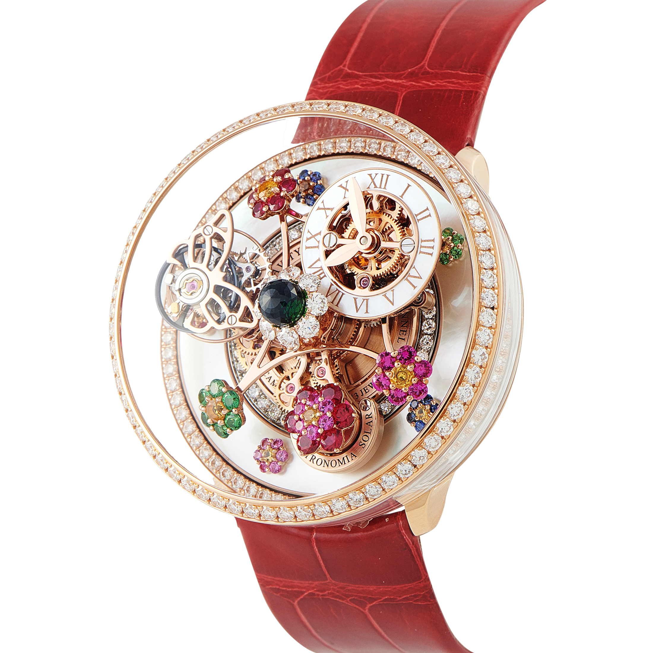Jacob & Co. Astronomia Fleurs de Jardin Diamond and Rose Gold Watch AS921.40 - Image 2