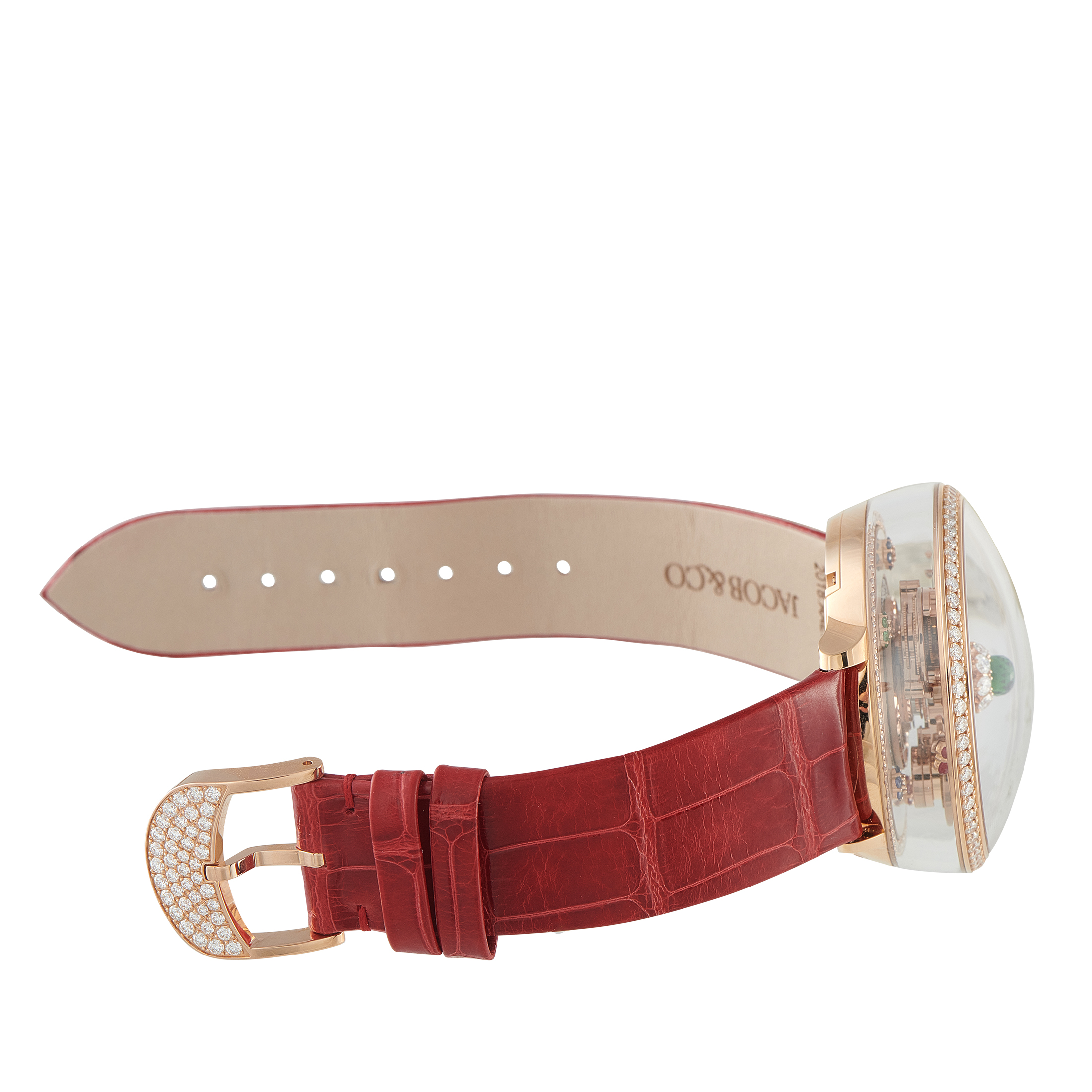 Jacob & Co. Astronomia Fleurs de Jardin Diamond and Rose Gold Watch AS921.40 - Image 4