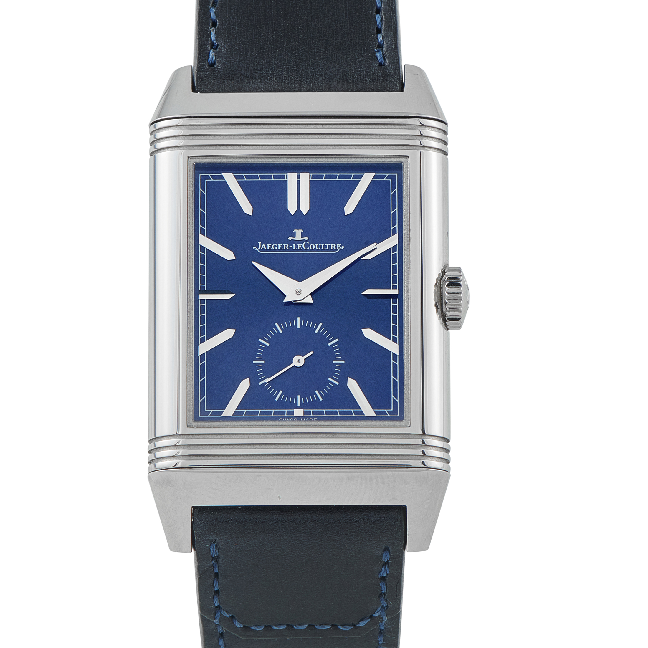 Jaeger-LeCoultre Reverso Tribute Duoface Small Seconds Steel Watch Q3988482
