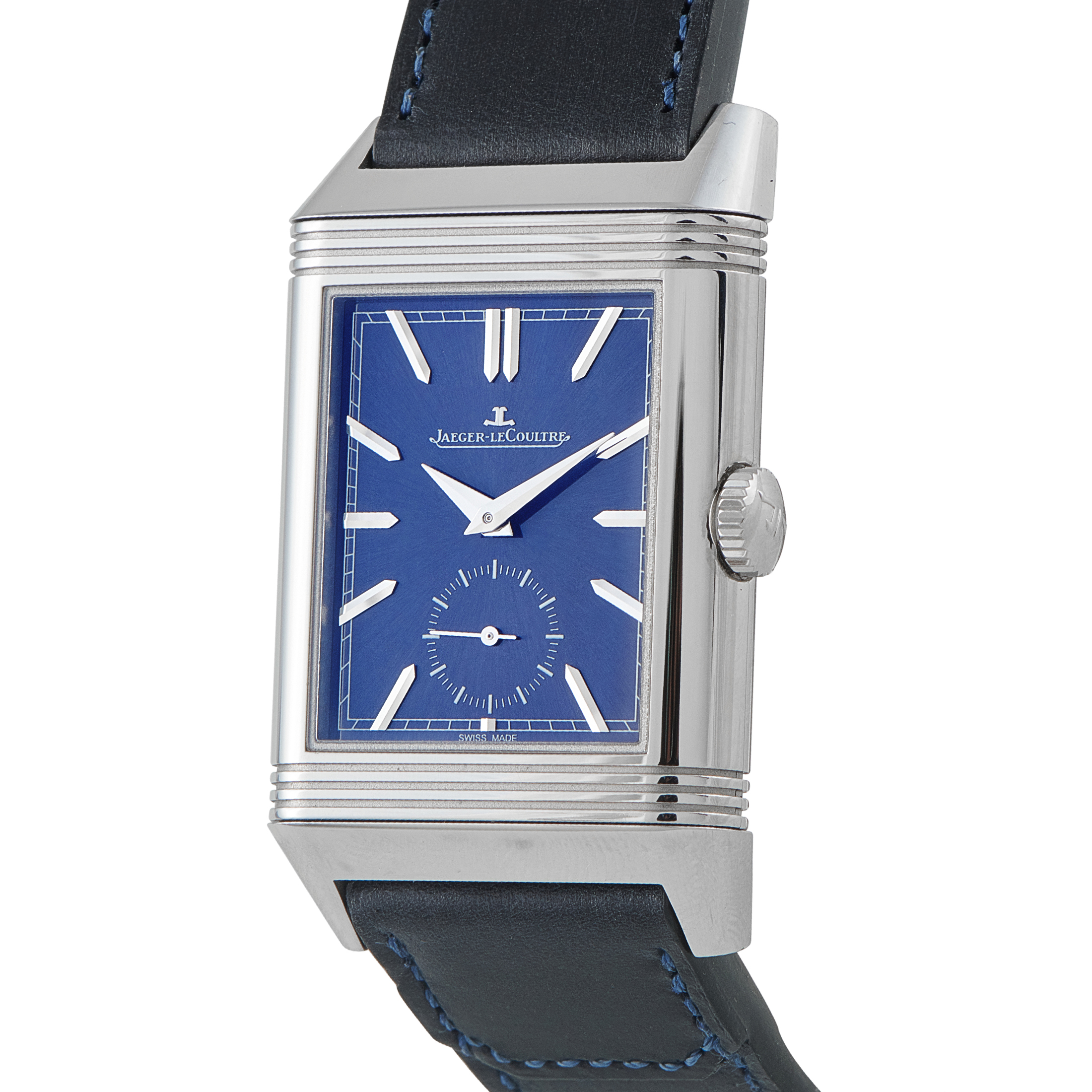 Jaeger-LeCoultre Reverso Tribute Duoface Small Seconds Steel Watch Q3988482 - Image 3
