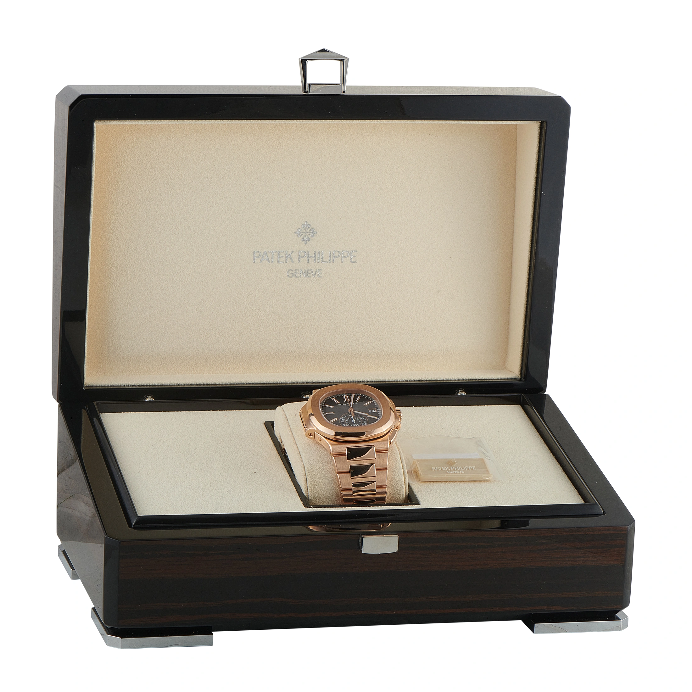 Patek Philippe Nautilus Chronograph Rose Gold Watch 5980/1R-001 - Image 5