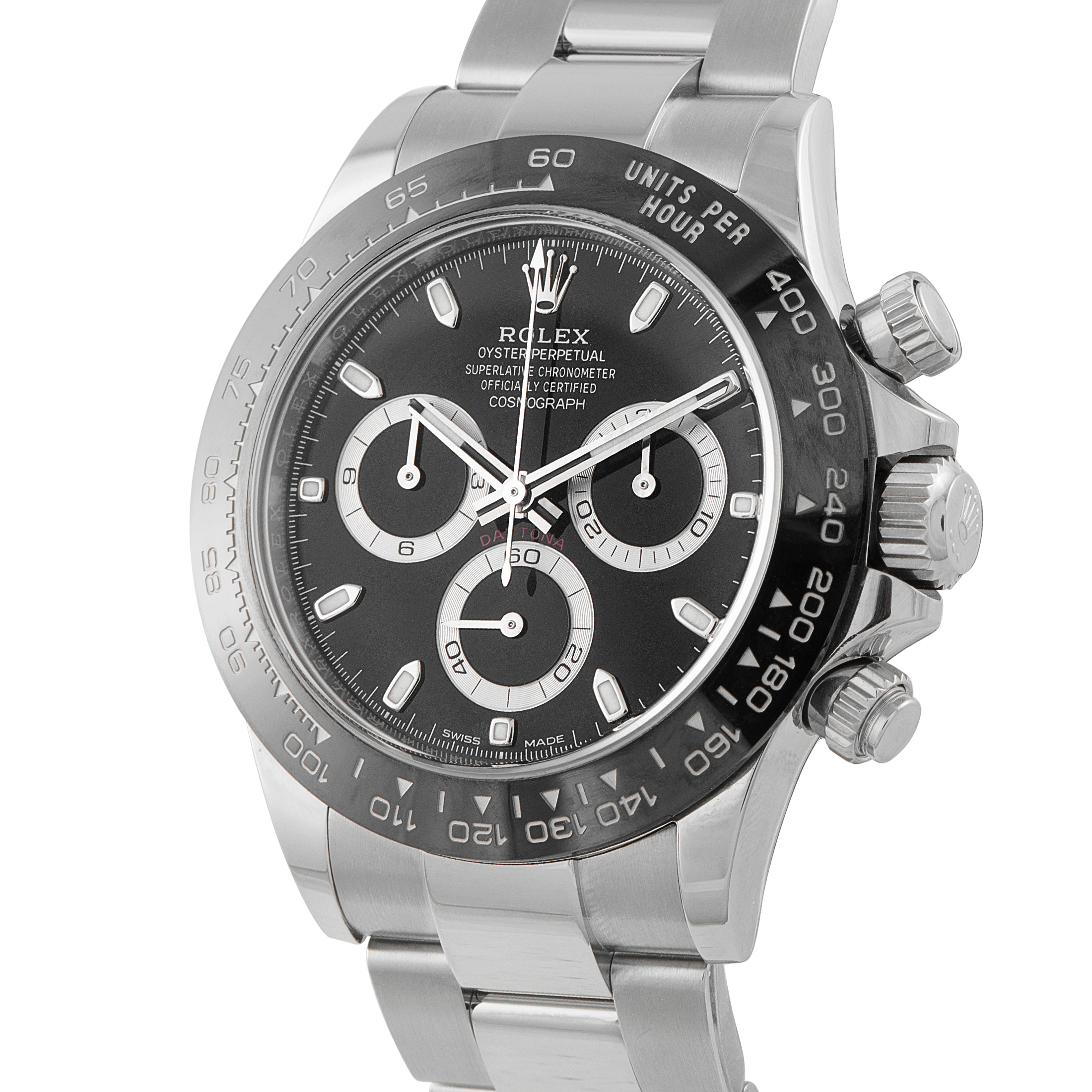 Rolex Daytona Black Dial Steel Watch 116500LN - Image 2