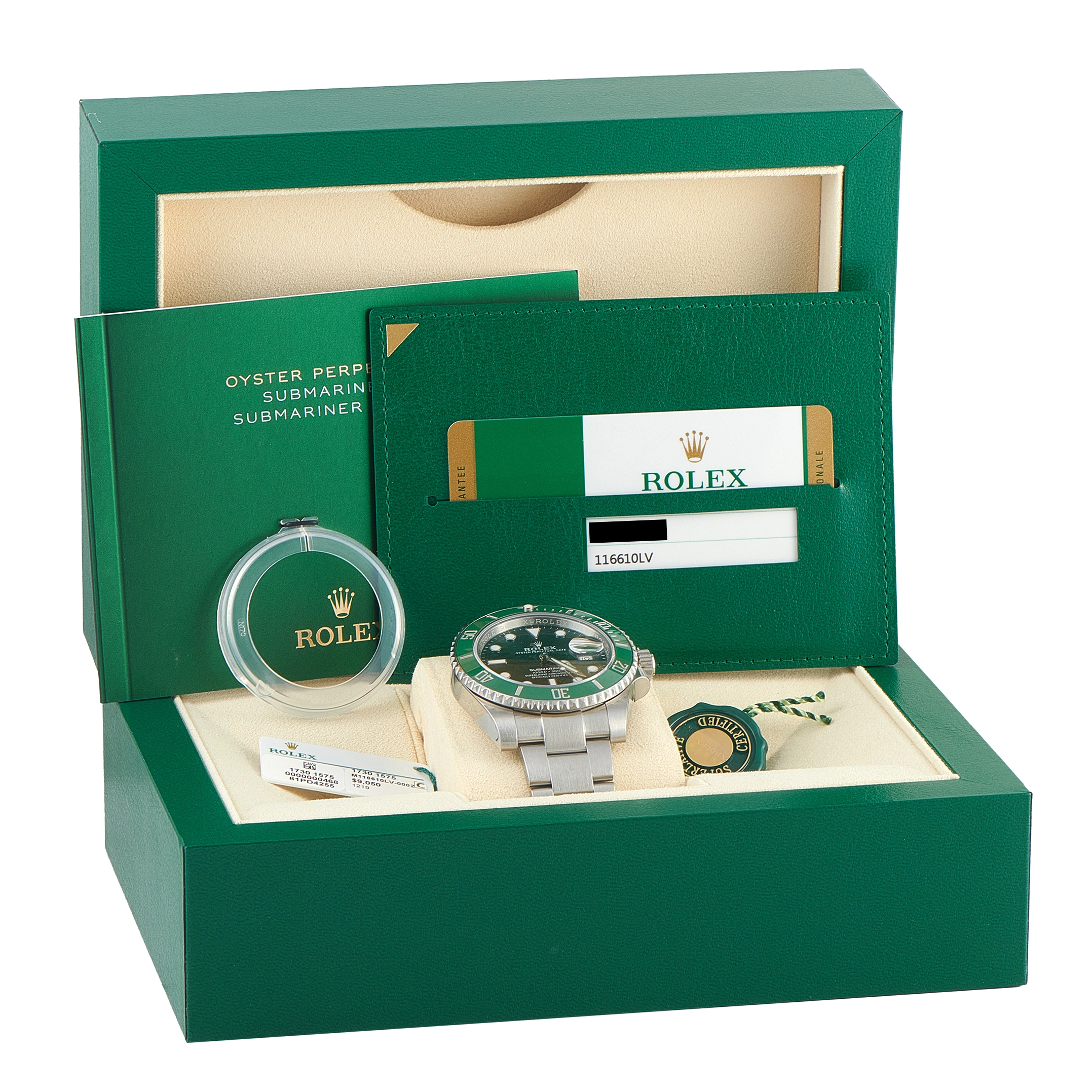 Rolex Submariner Date Hulk Steel Watch 116610LV - Image 5