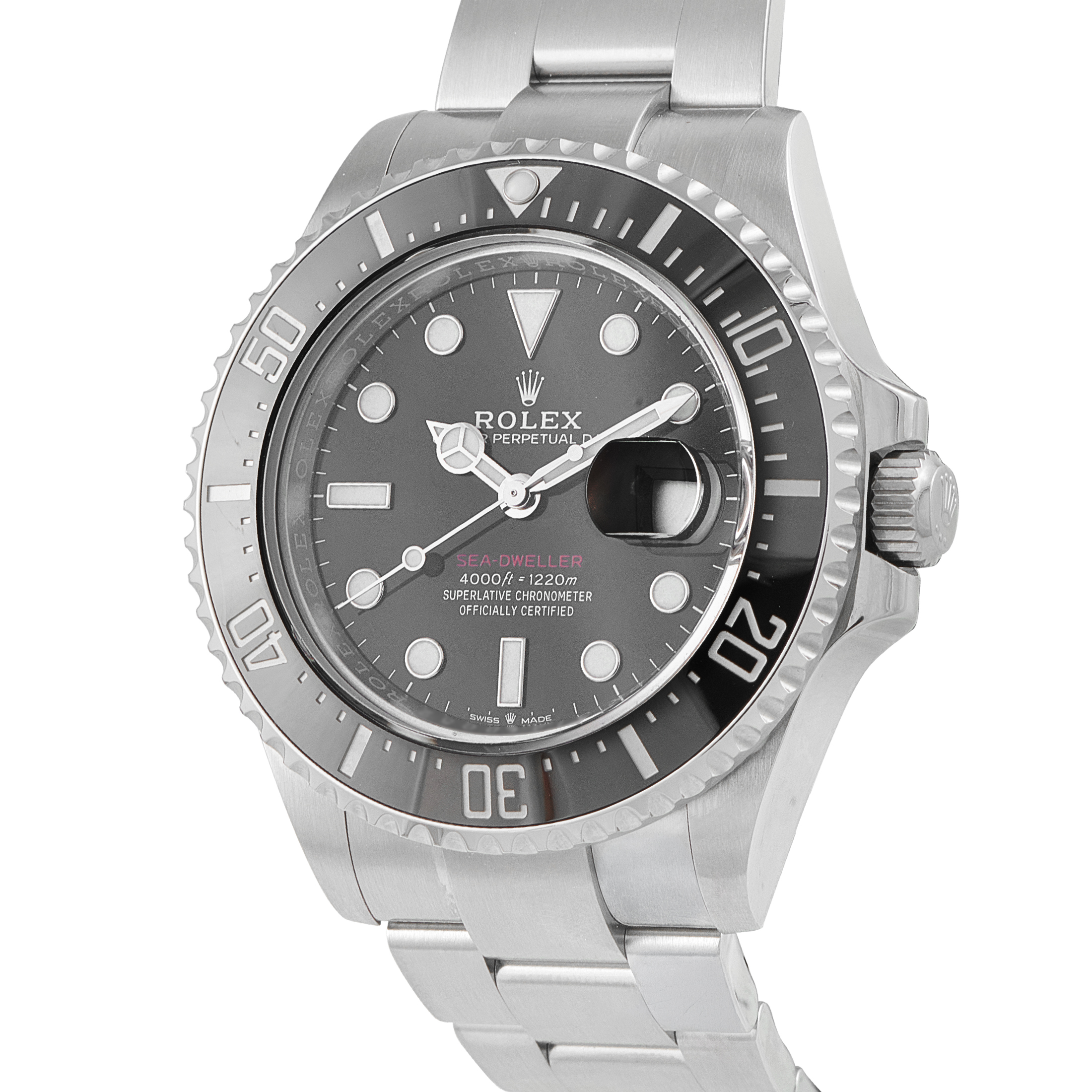 Rolex Sea-Dweller Black Dial Steel Watch 126600 - Image 2