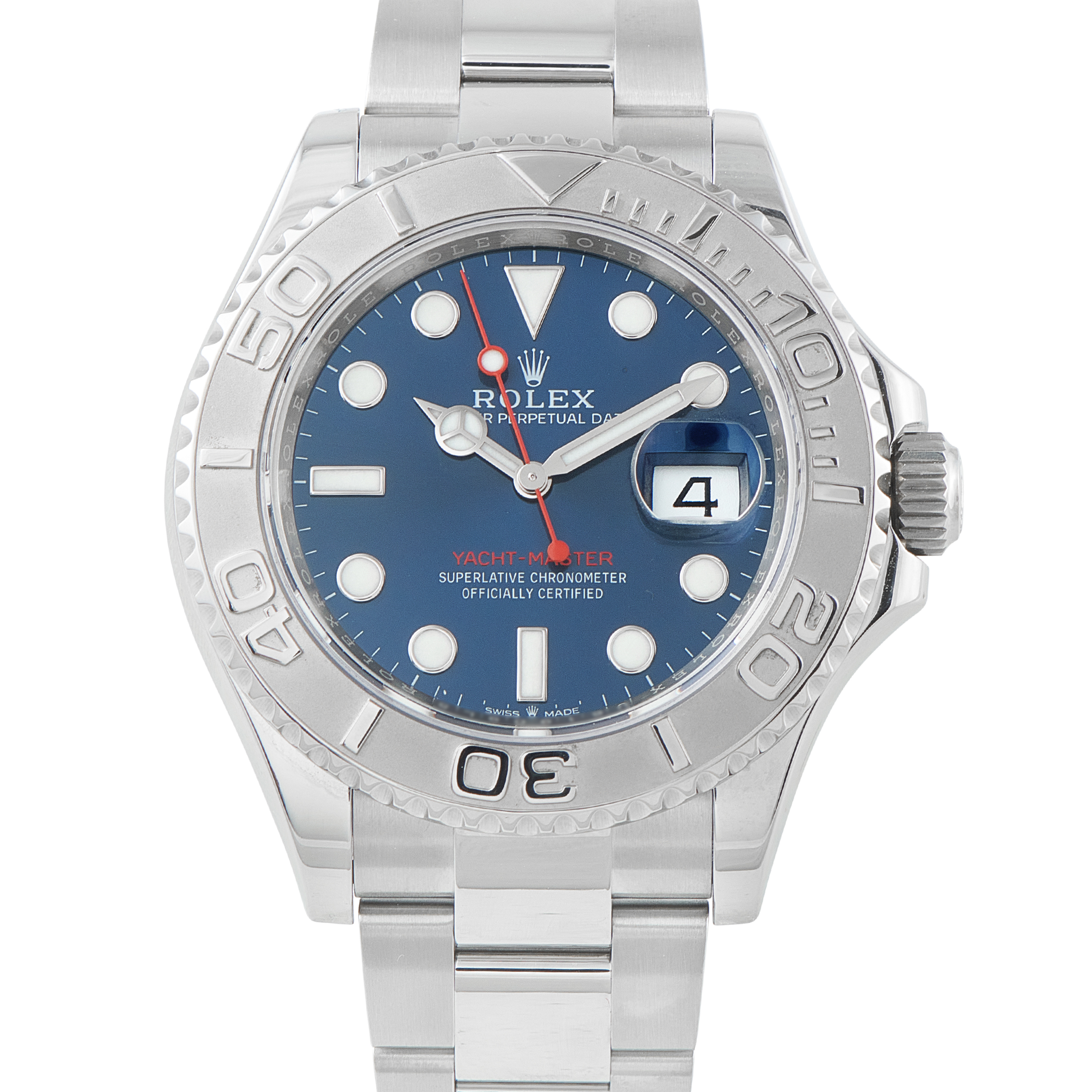 Rolex Yacht-Master 40 Blue Dial Steel Watch 126622