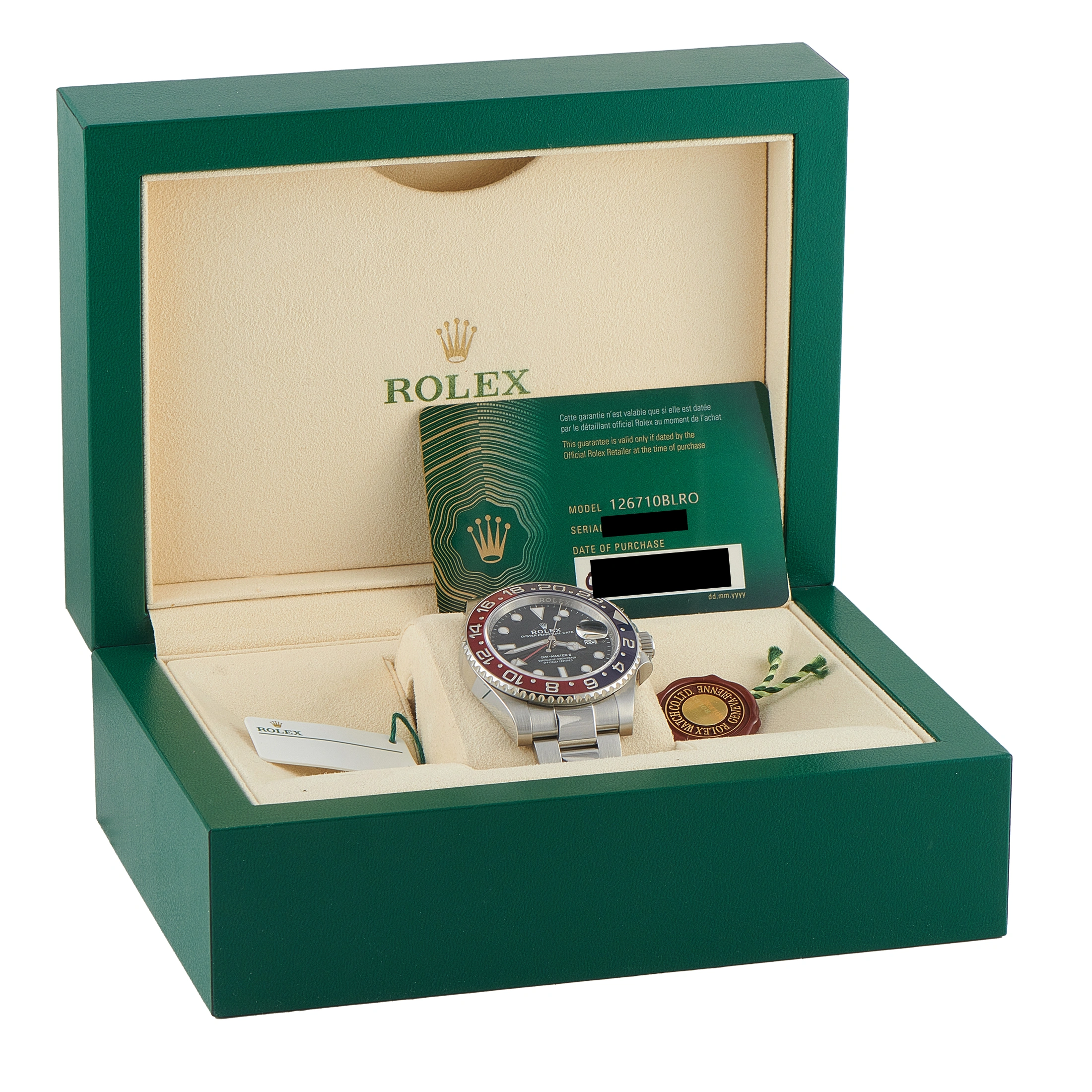 Rolex GMT-Master II Pepsi Steel Oyster Watch 126710BLRO - Image 5