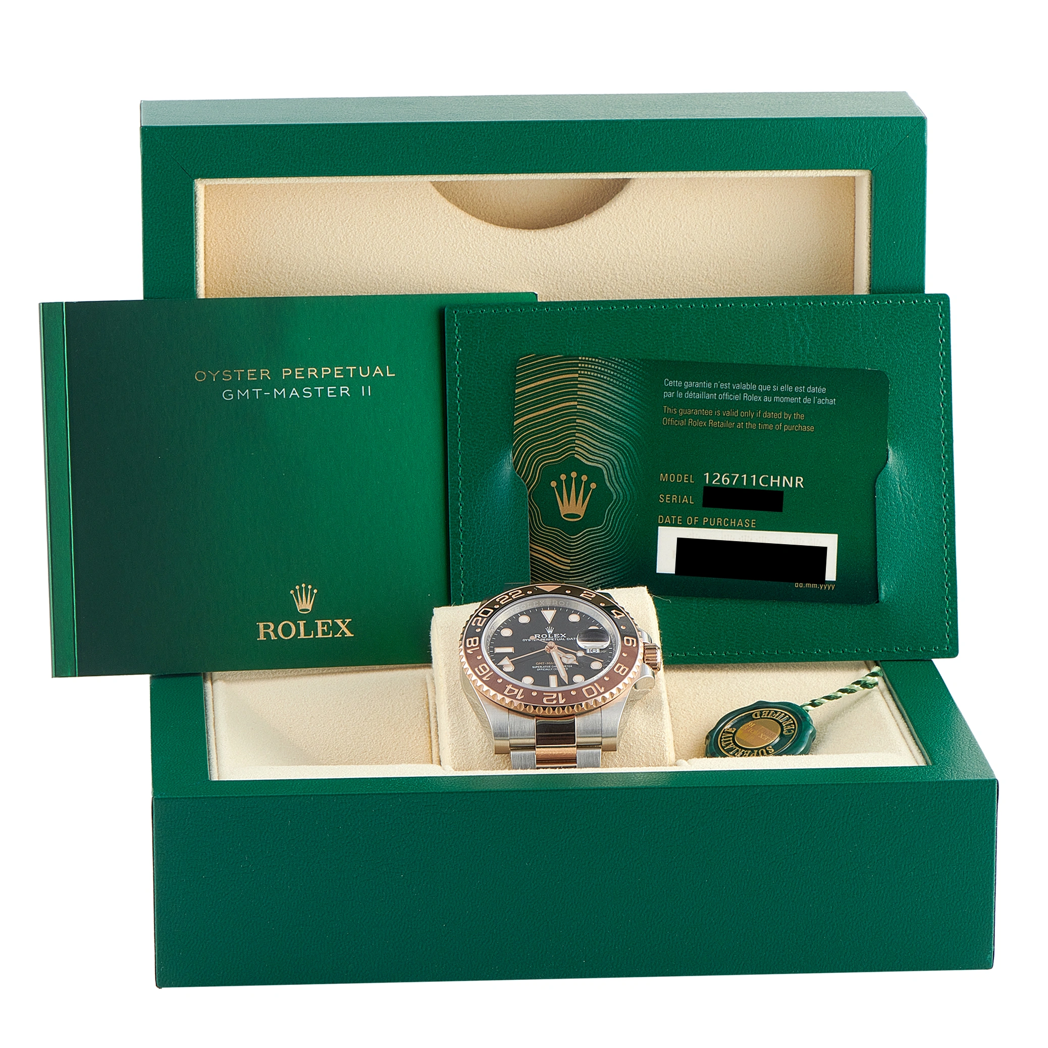 Rolex GMT-Master II Two-Tone Oyster Watch 126711CHNR - Image 5