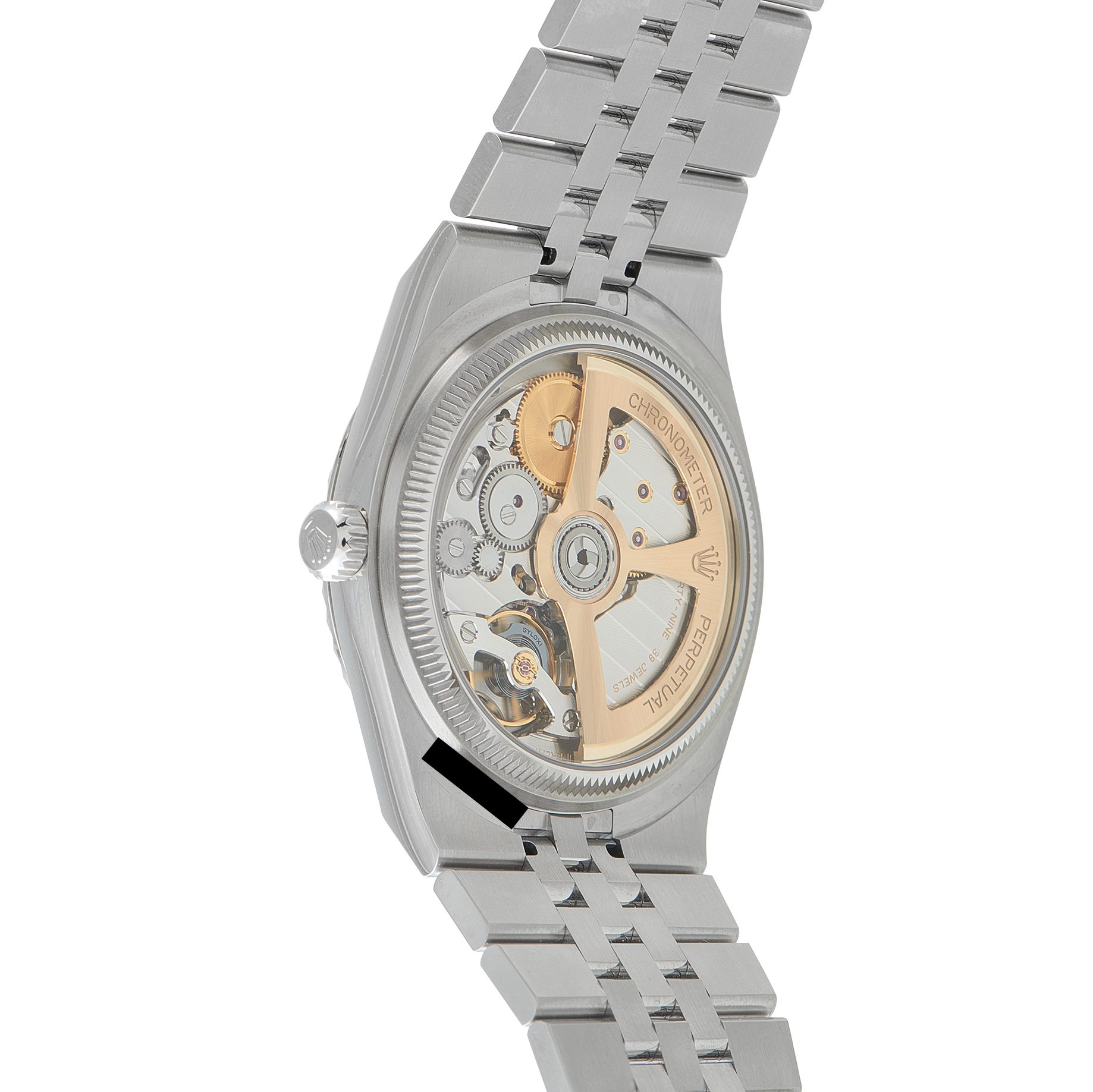 Rolex Land-Dweller 36 Steel Flat Jubilee Watch 127234 - Image 3