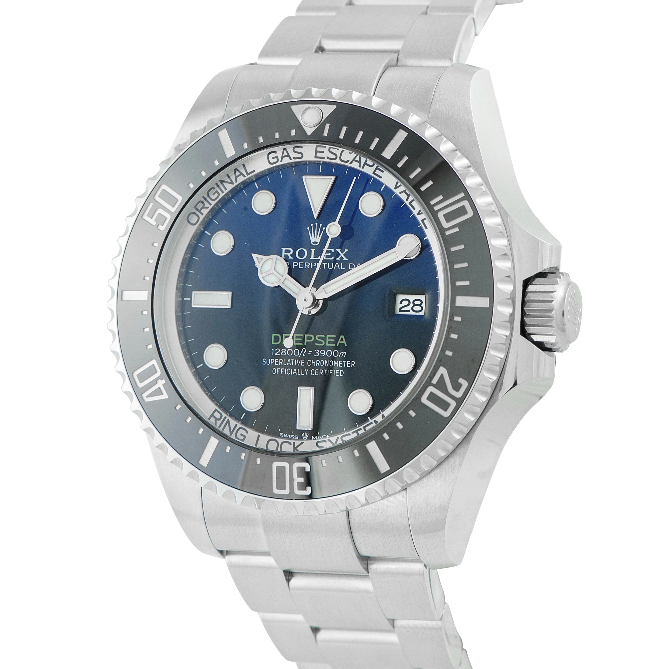 Rolex Sea-Dweller Deepsea D-Blue Steel Watch 136660 - Image 2