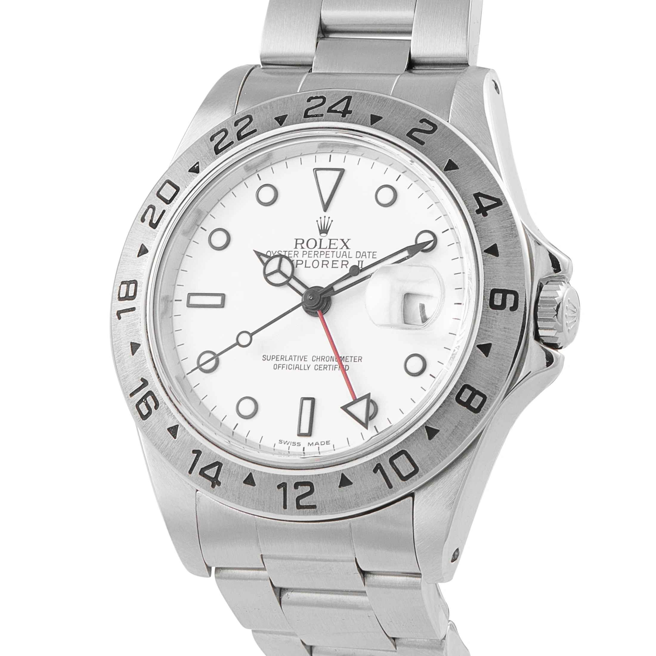 Rolex Explorer II Polar Dial Steel Watch 16570 - Image 2