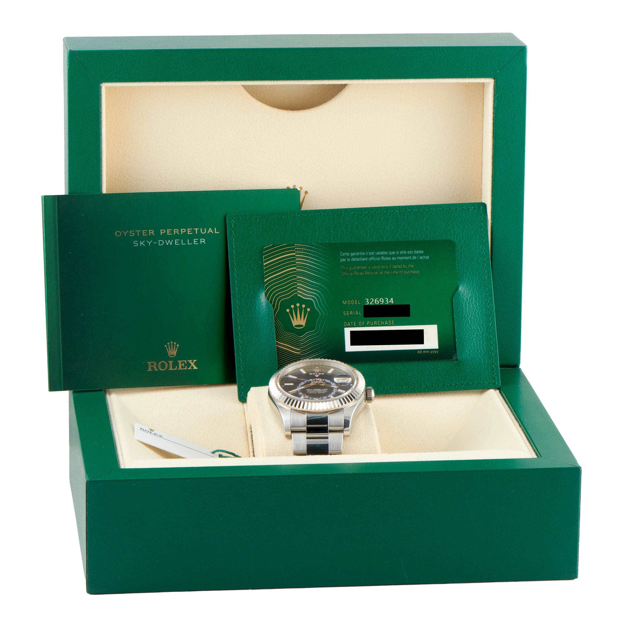 Rolex Sky-Dweller Blue Dial Steel Oyster Watch 336934 - Image 5