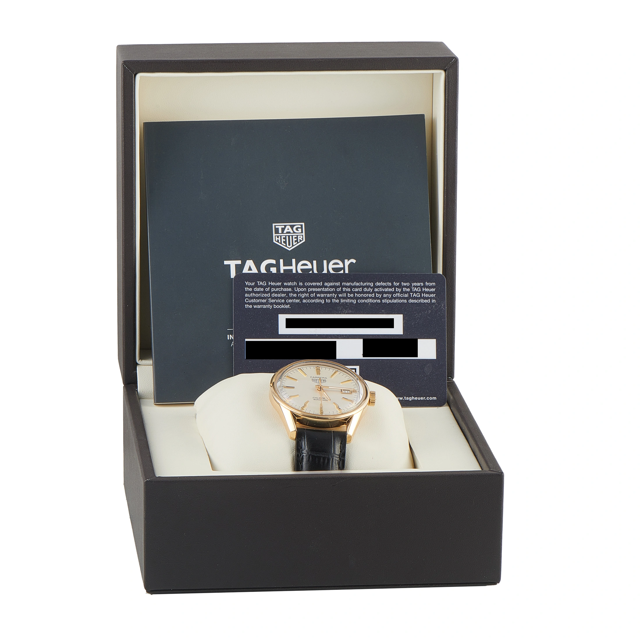 Tag Heuer Carrera Calibre 7 Glassbox Yellow Gold Watch WAR2140.FC8159 - Image 5