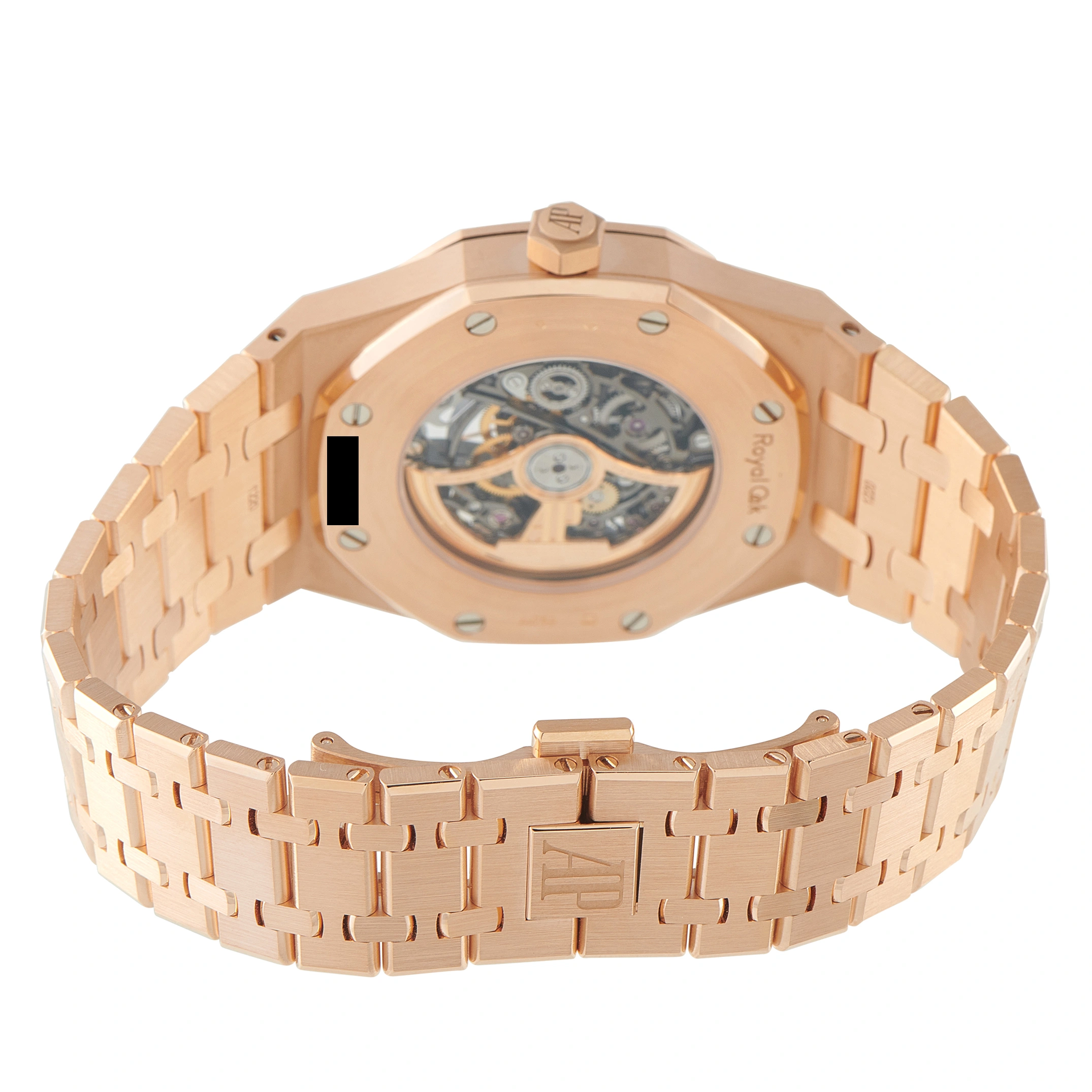 Audemars Piguet Royal Oak Double Balance Wheel Openworked Rose Gold Watch 15407OR.OO.1220OR.01 - Image 4