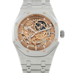 Audemars Piguet Royal Oak Double Balance Wheel Openworked Watch 15407ST.00.1220ST.02