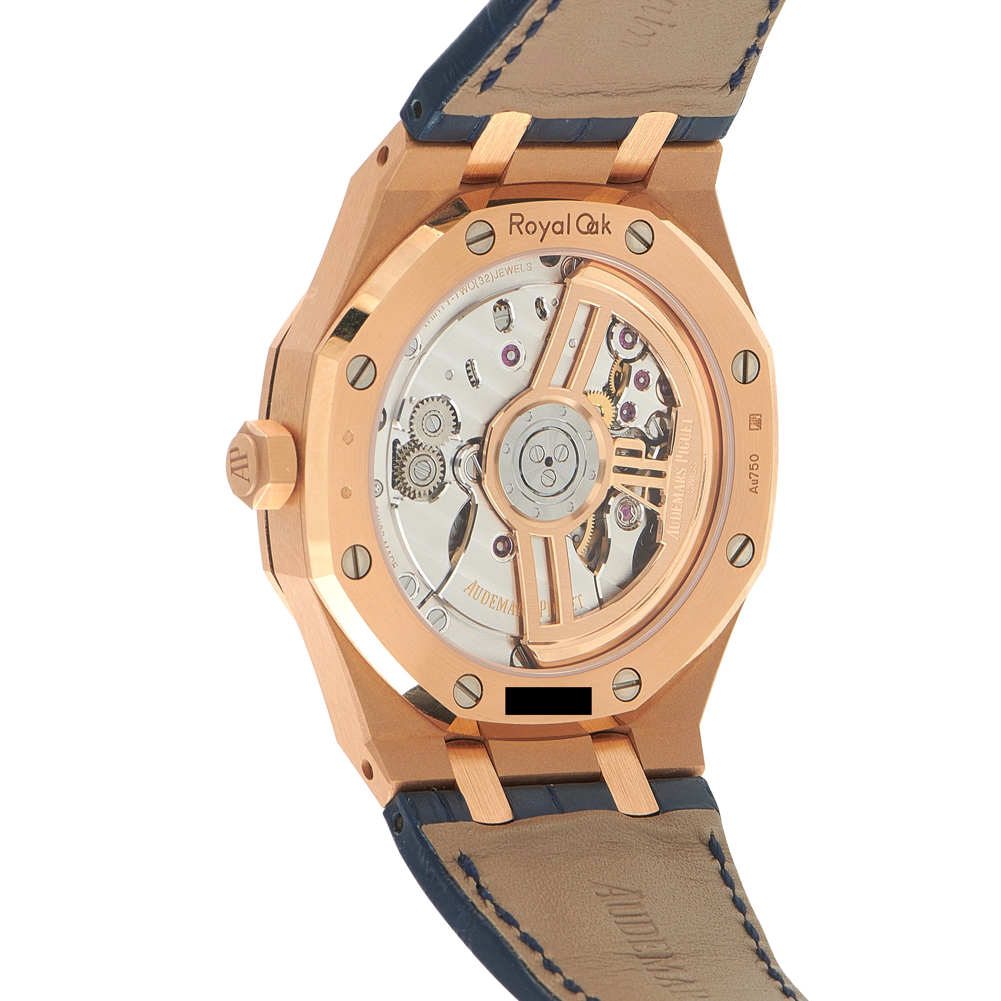 Audemars Piguet Royal Oak 41 Bleu Nuit Nuage 50 Rose Gold Watch 15510OR.OO.D315CR.02 - Image 3